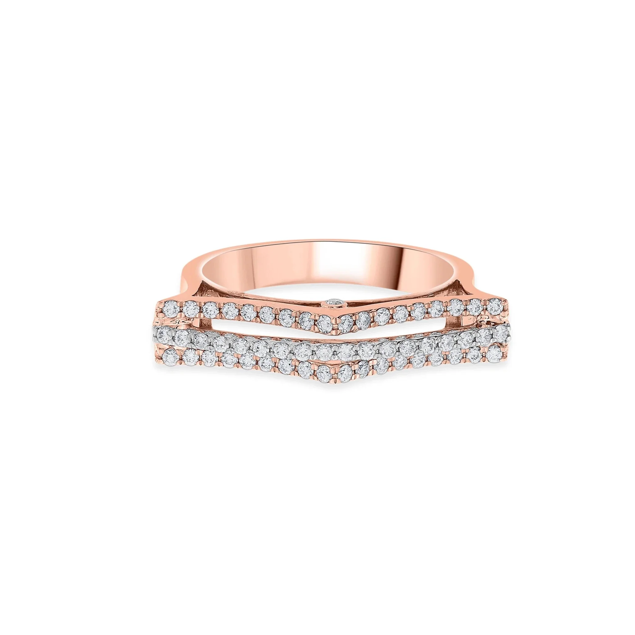 Enchante Luxe V-Shaped Pave Enhancer - Image 3