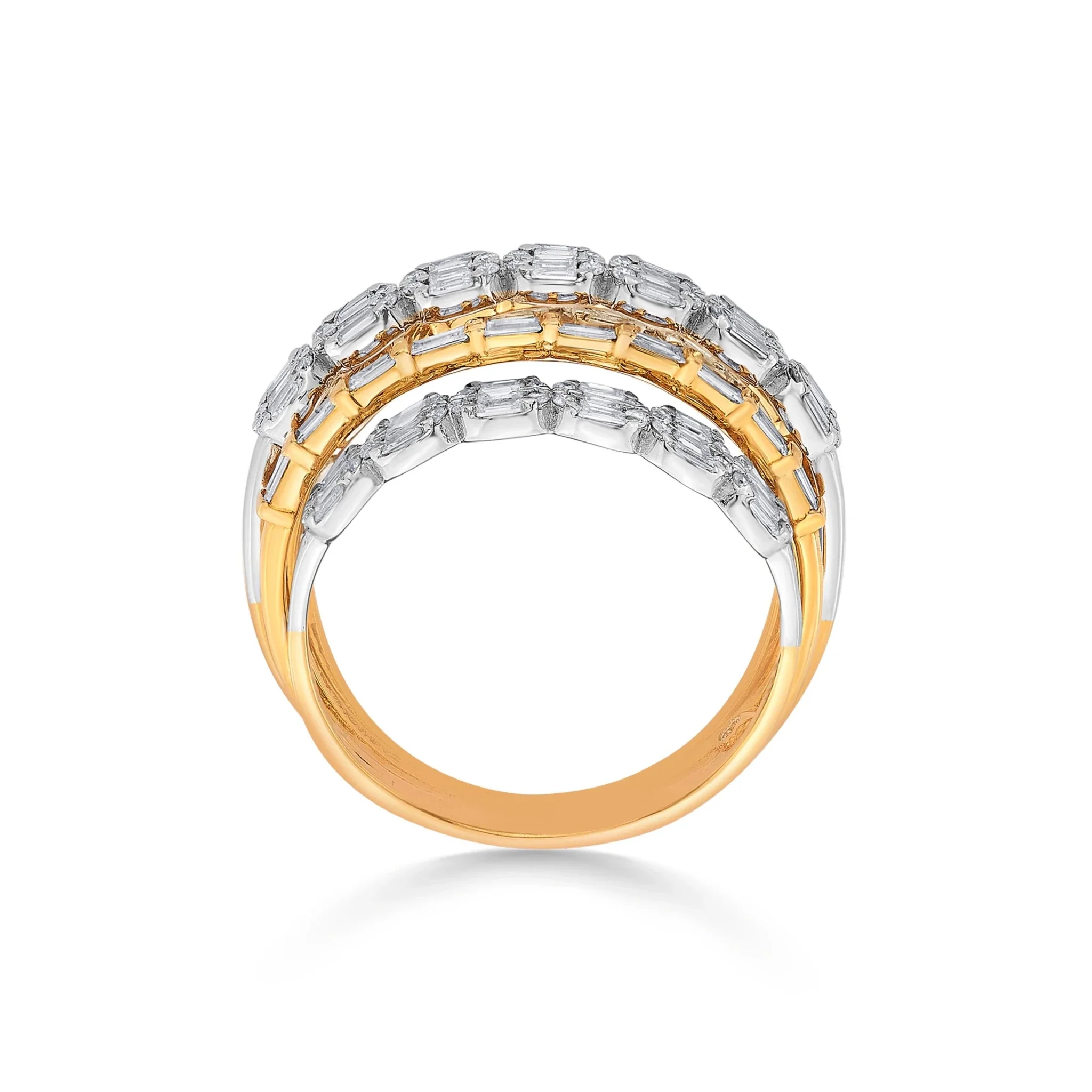 Enchante Majestic Mixed-Cut Stacker Ring - Image 5