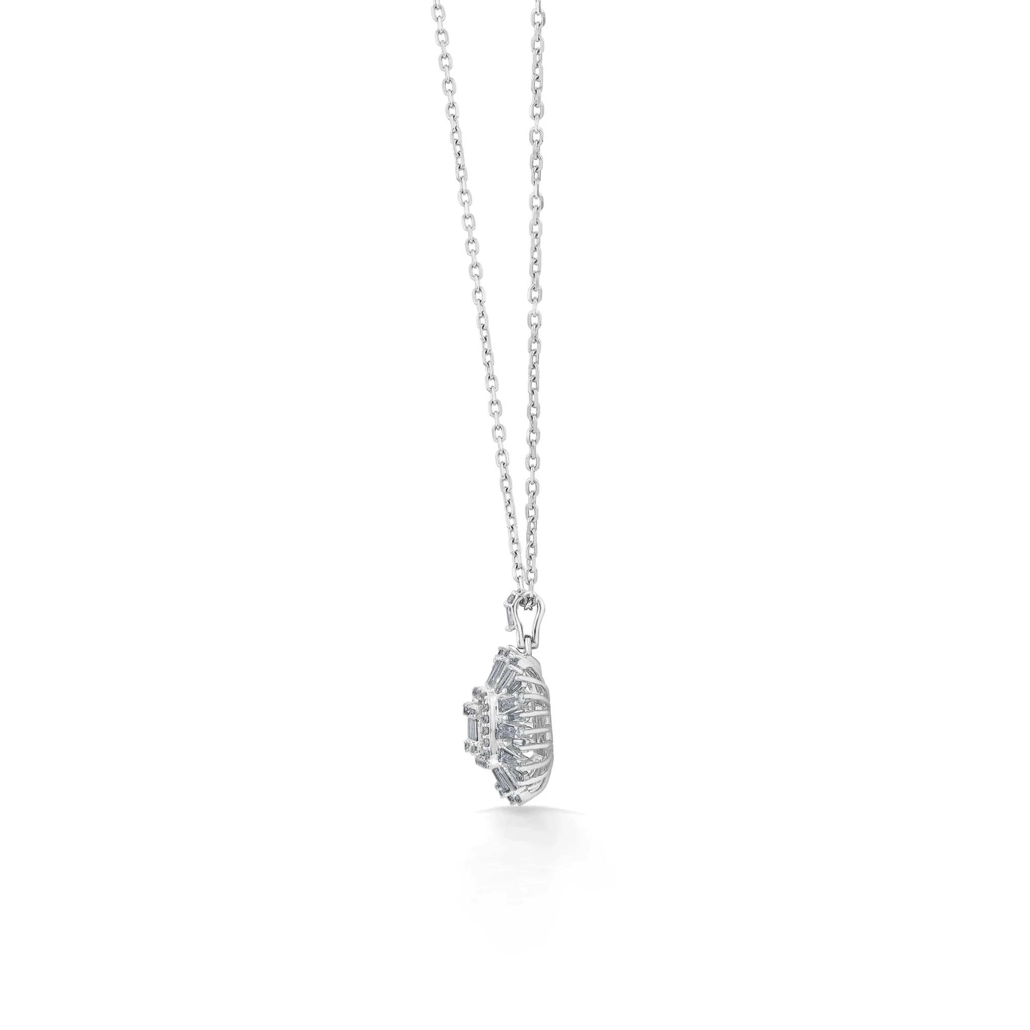 Enchante Radiant Starburst Diamond Pendant - Image 3