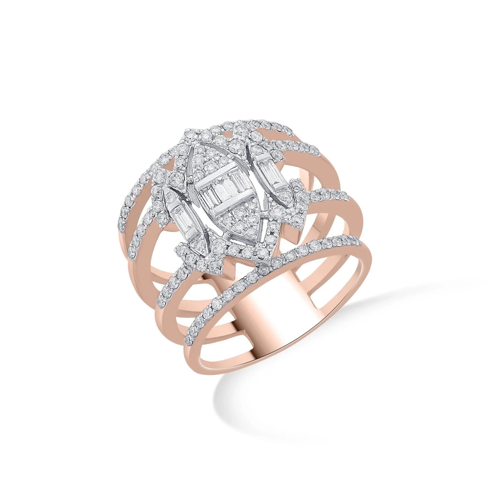 Enchante Regal Baguette Cluster Stack