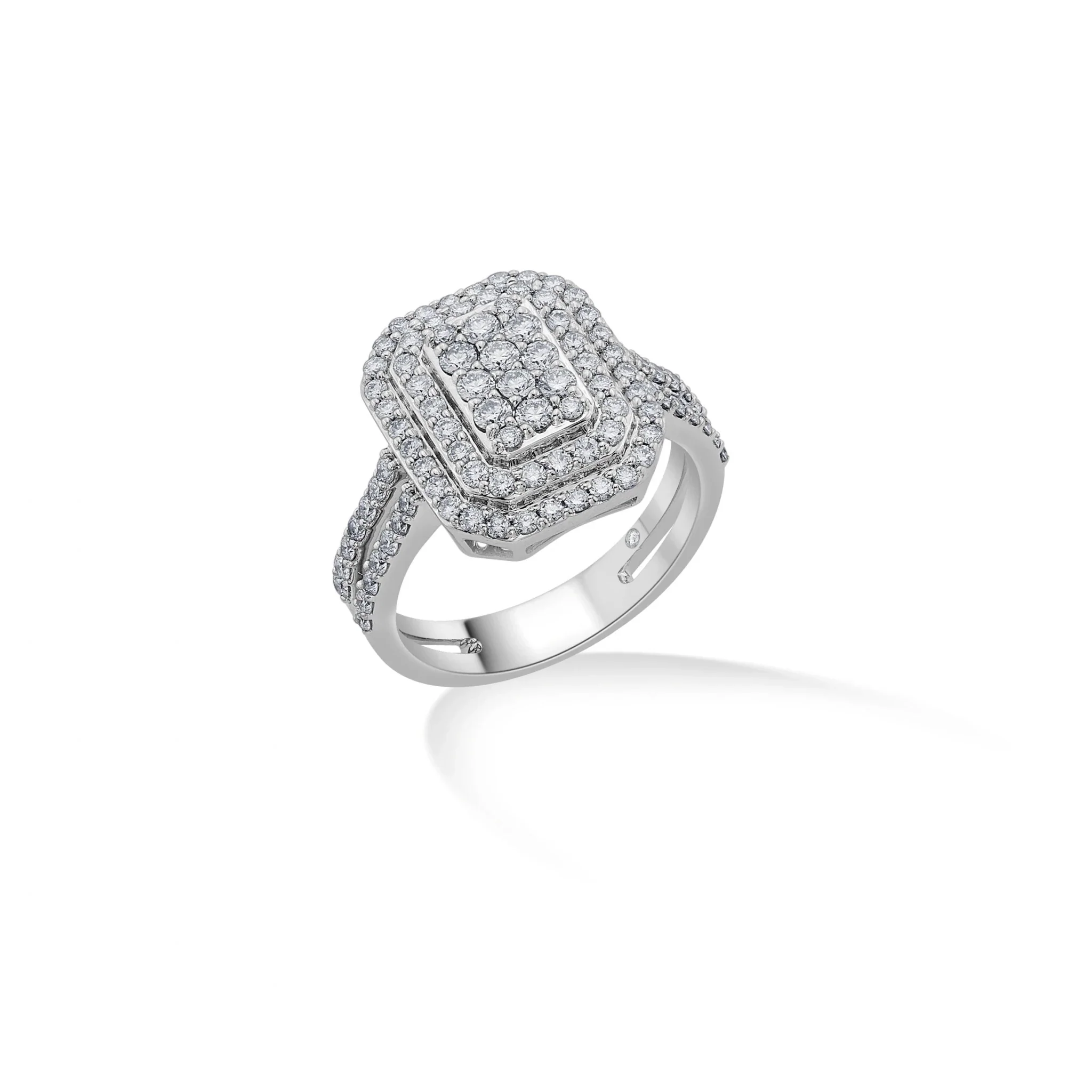 Enchante Regal Radiance Halo Diamond Ring