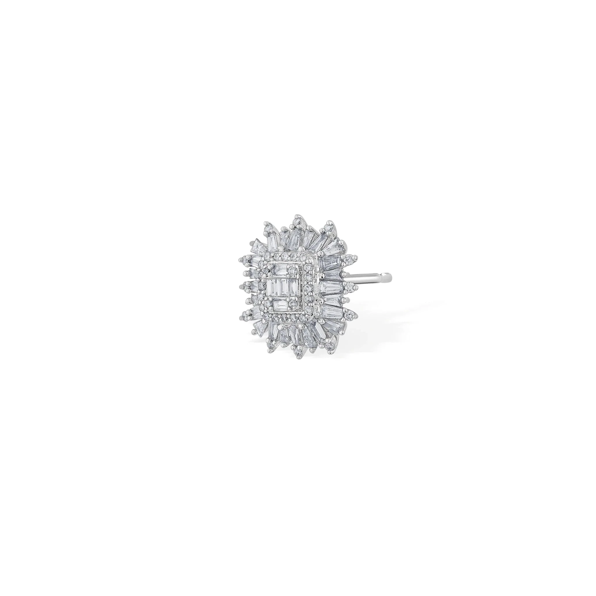 Enchante Royal Sunburst Diamond Studs - Image 2