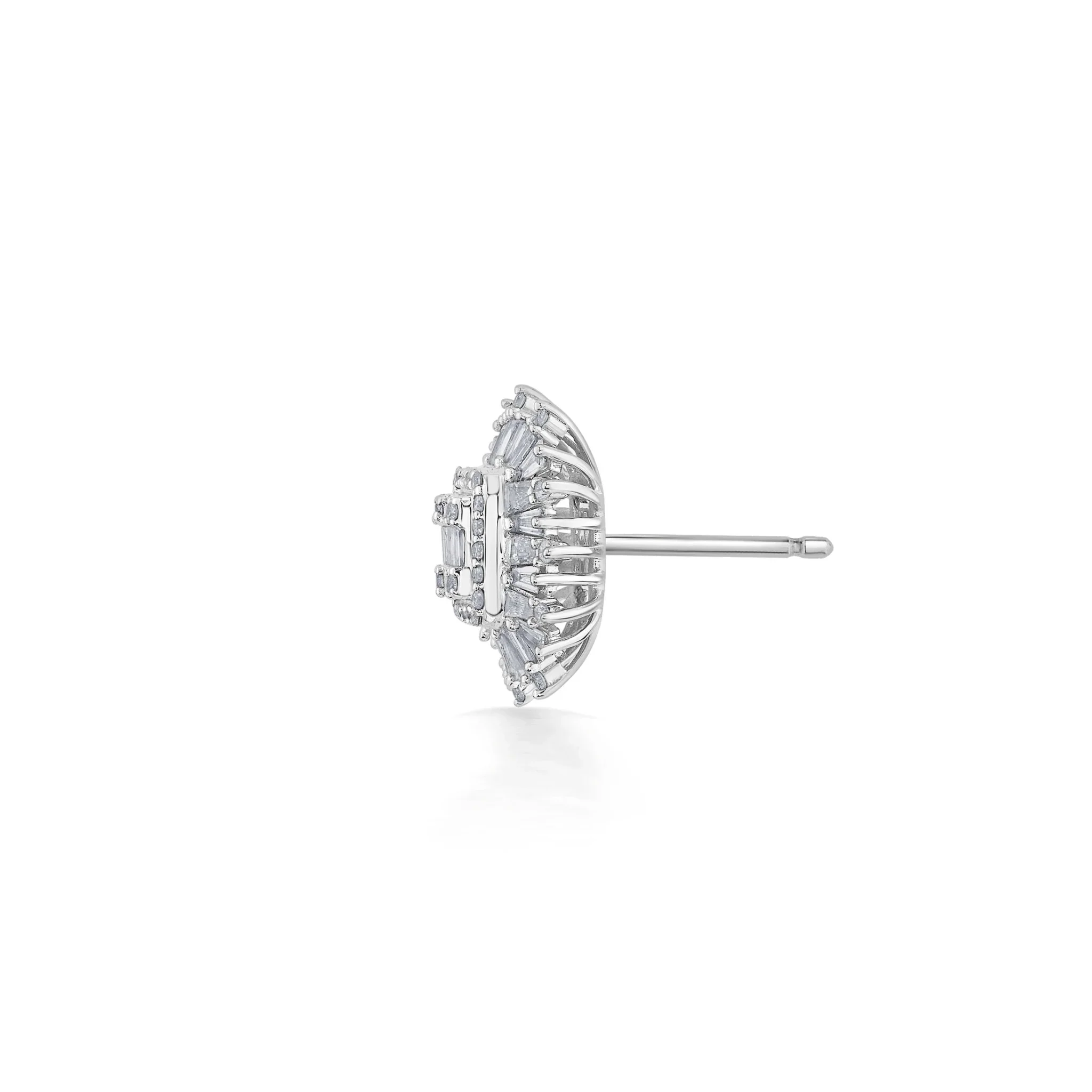 Enchante Royal Sunburst Diamond Studs - Image 3