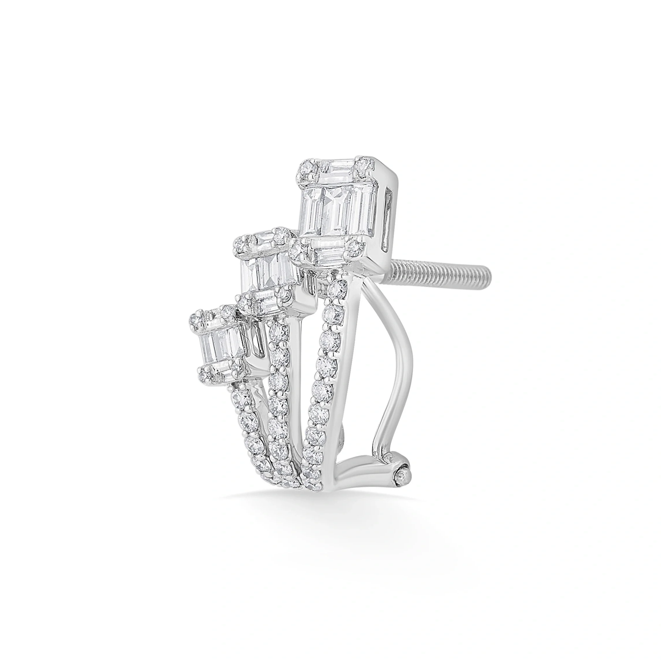 Enchante Shimmer Arc Elegance Earrings - Image 3