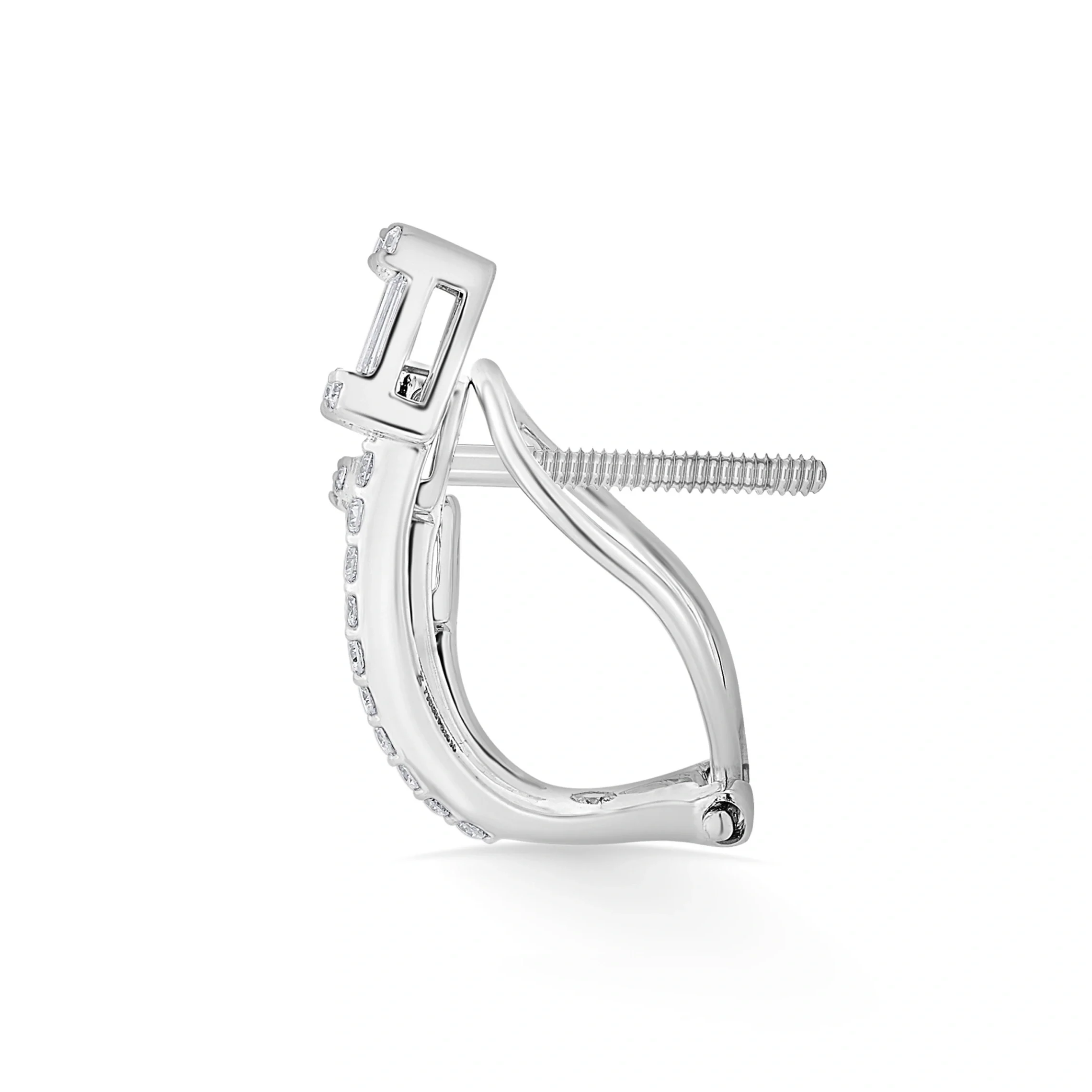 Enchante Shimmer Arc Elegance Earrings - Image 5