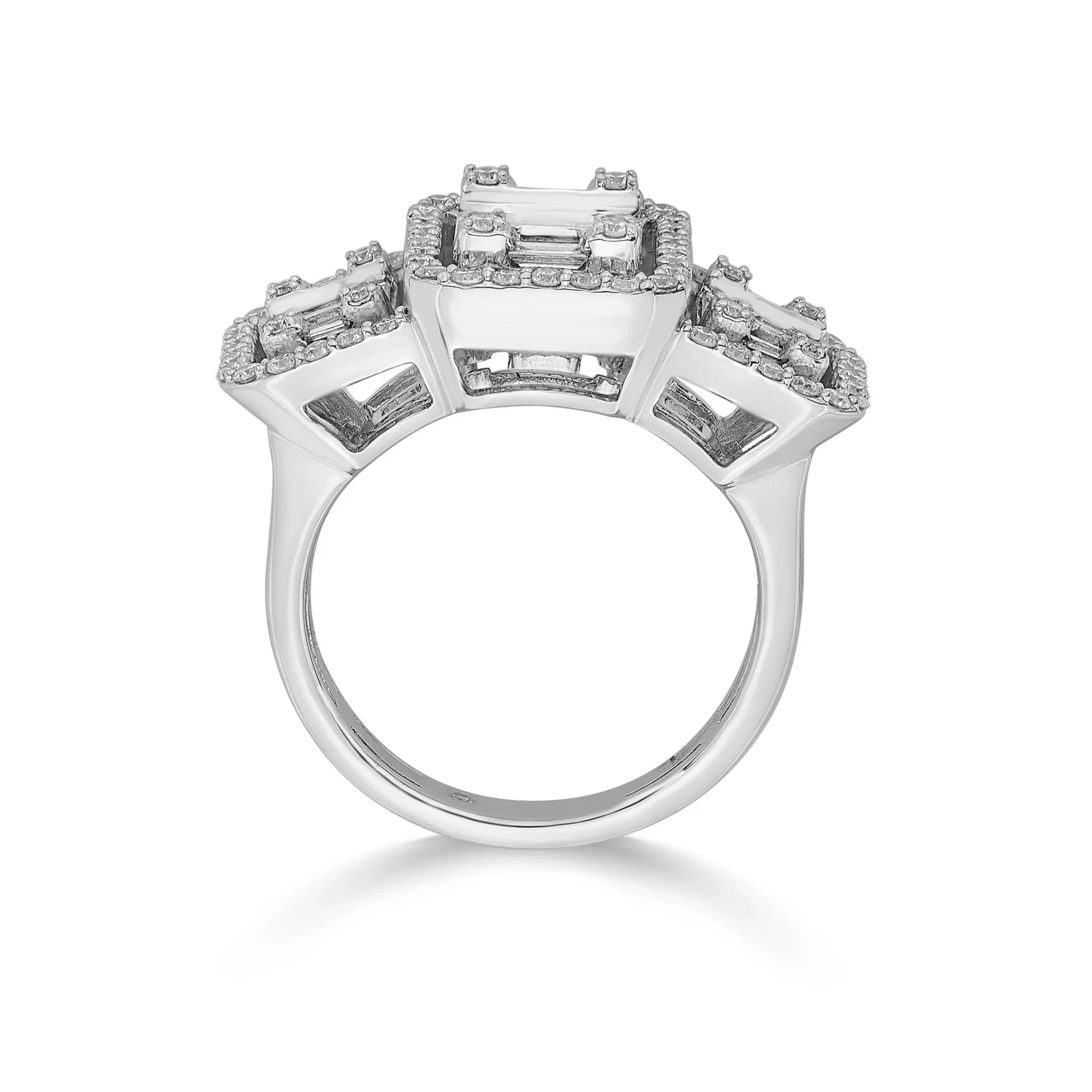 Enchante Triple Majesty Baguette Ring - Image 5