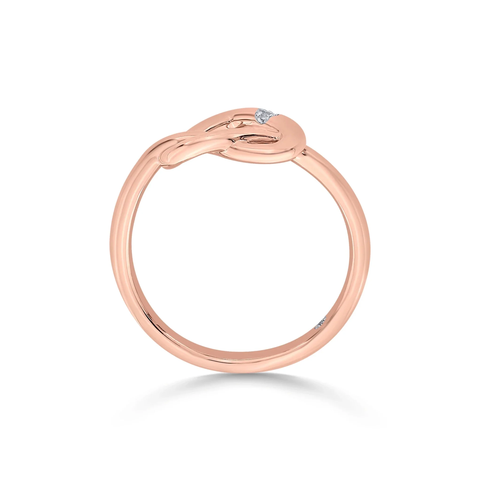 Eternal Knot Diamond Ring - Image 3