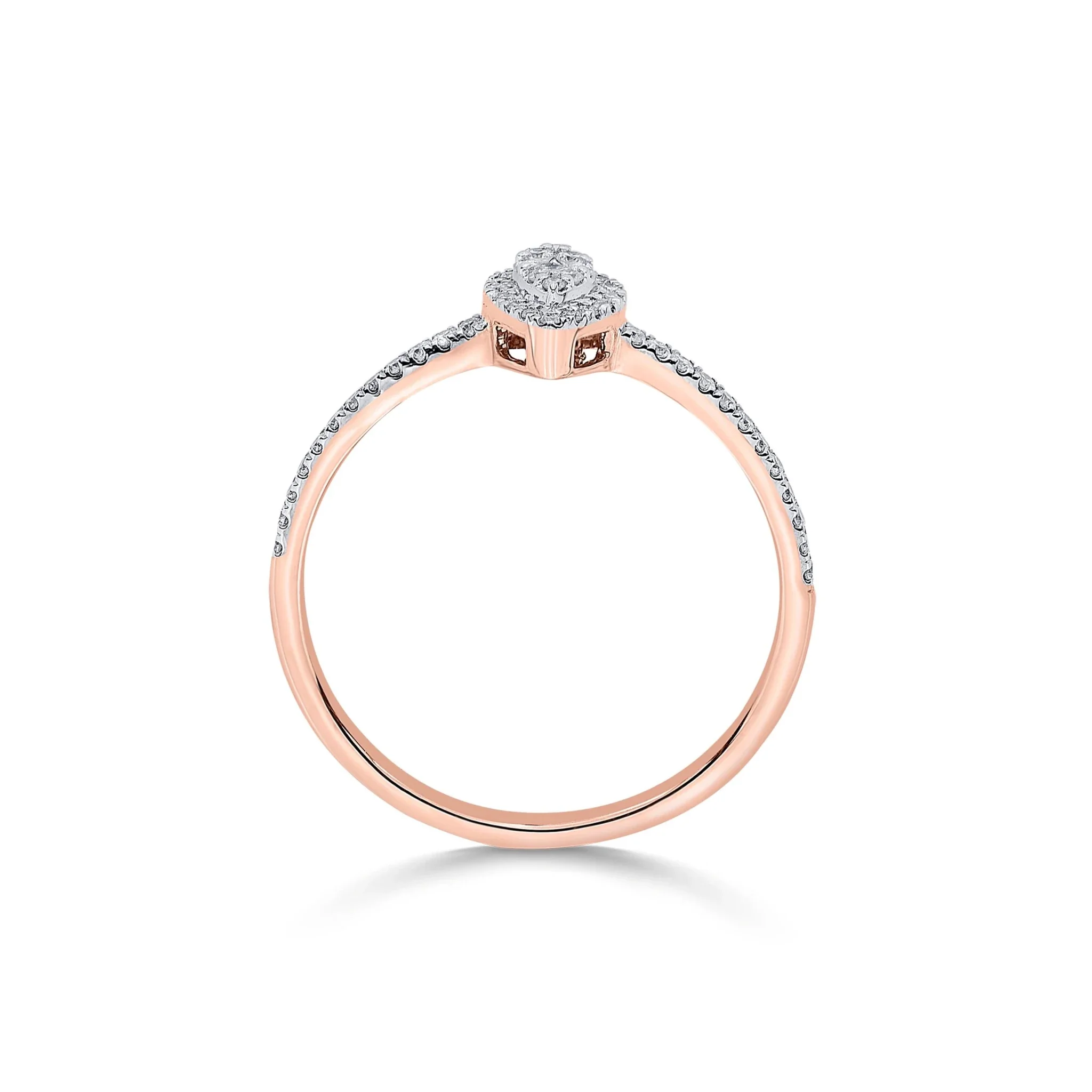 Glittering Teardrop Glow Ring - Image 3