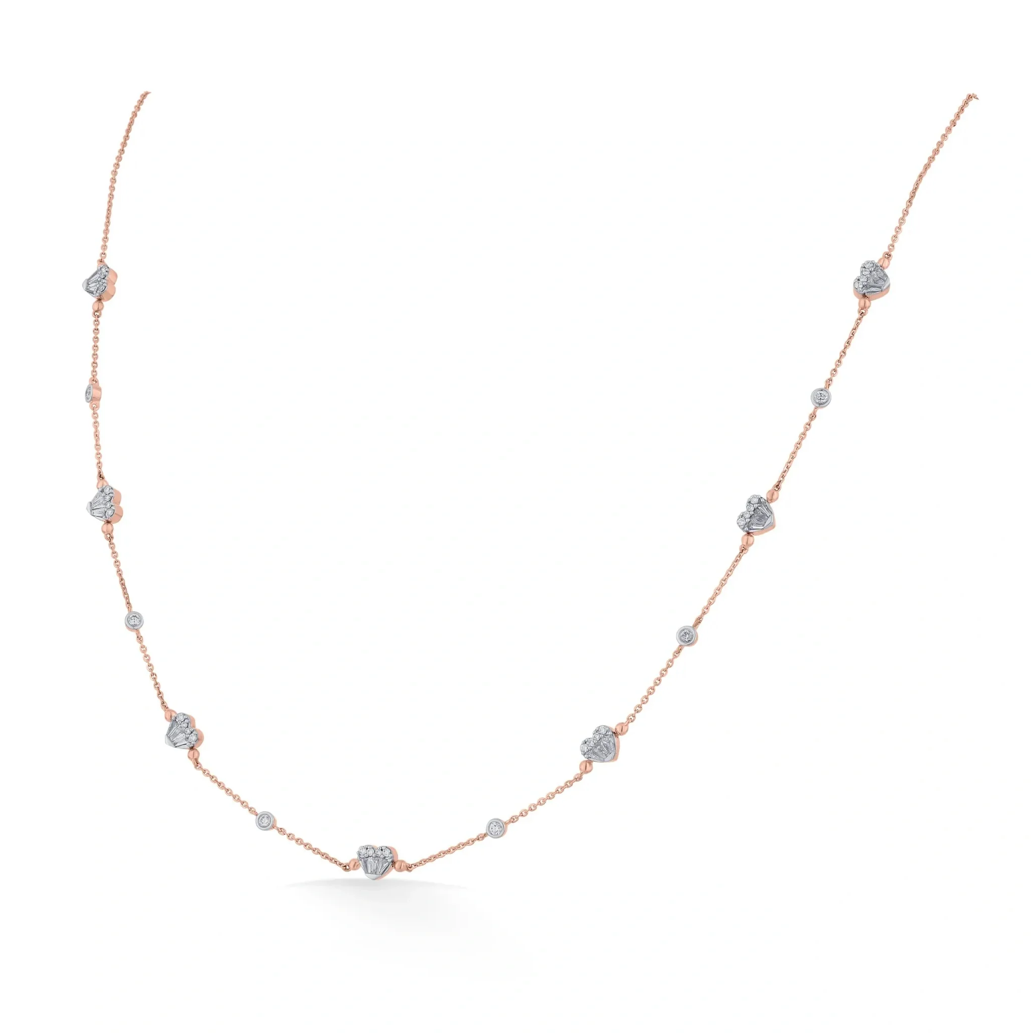 Hearts Aglow Diamond Necklace - Image 2