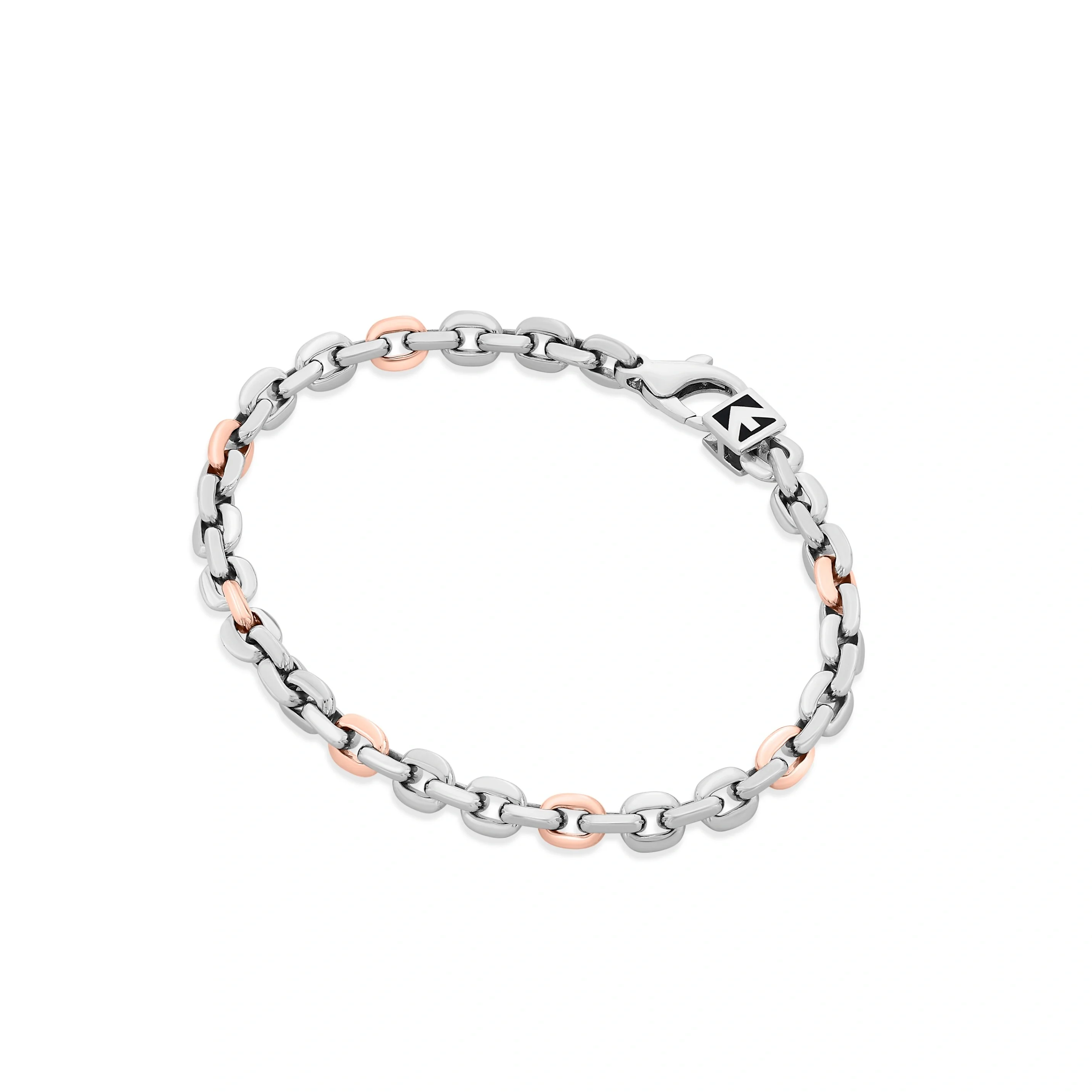 Hugo Dual Tone Link Charm Bracelet - Image 2