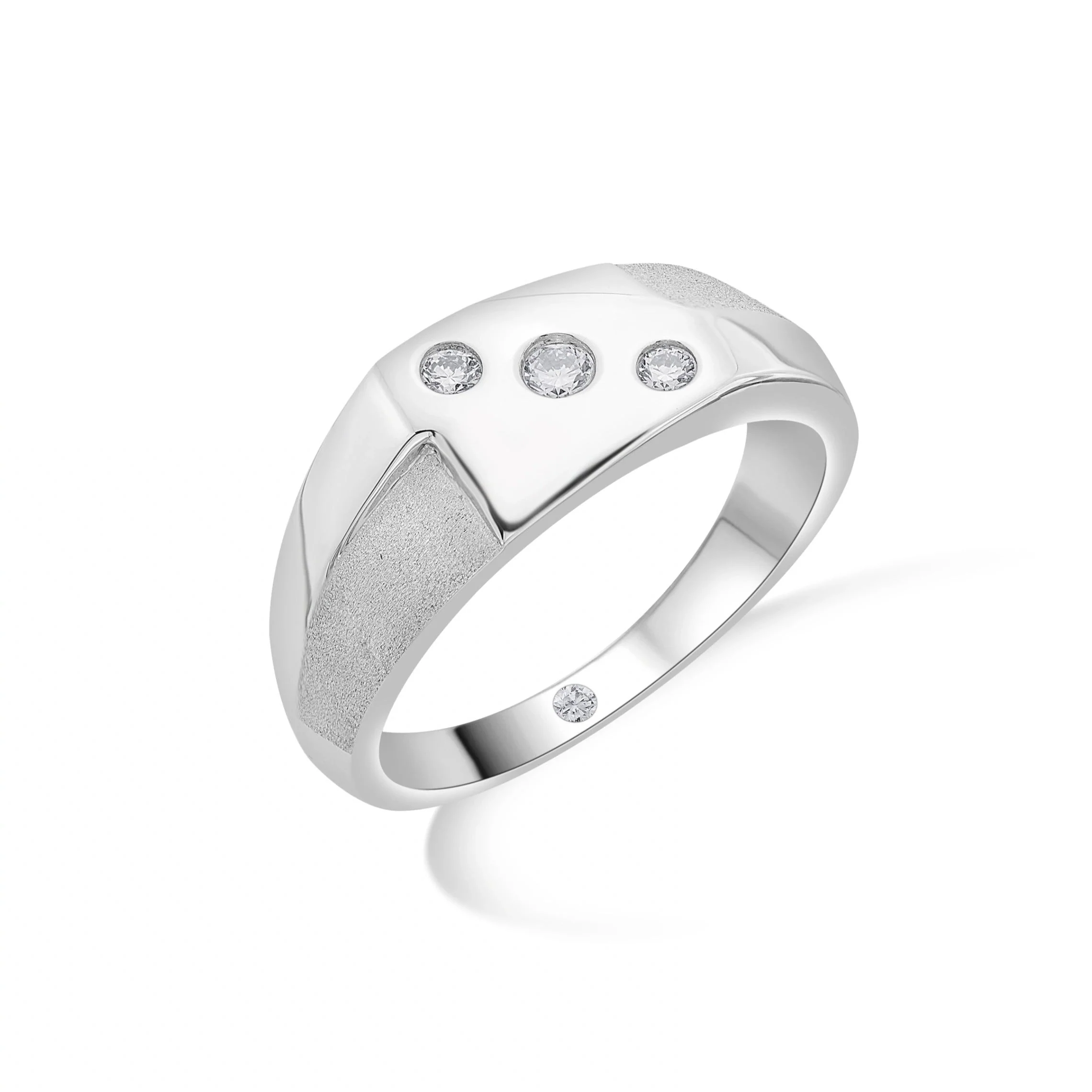 Hugo Textured Comet Ring