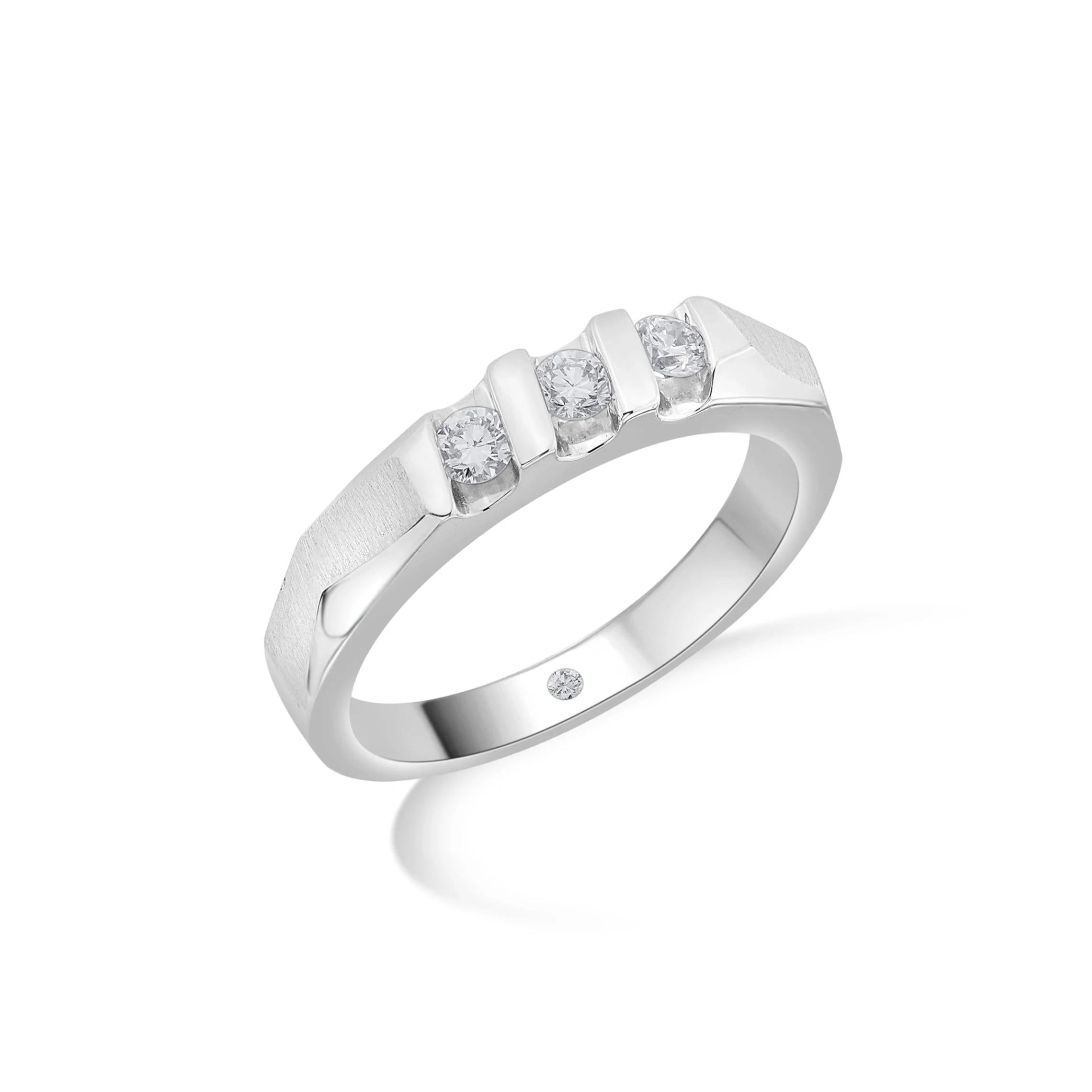 Hugo Triad Groove Ring