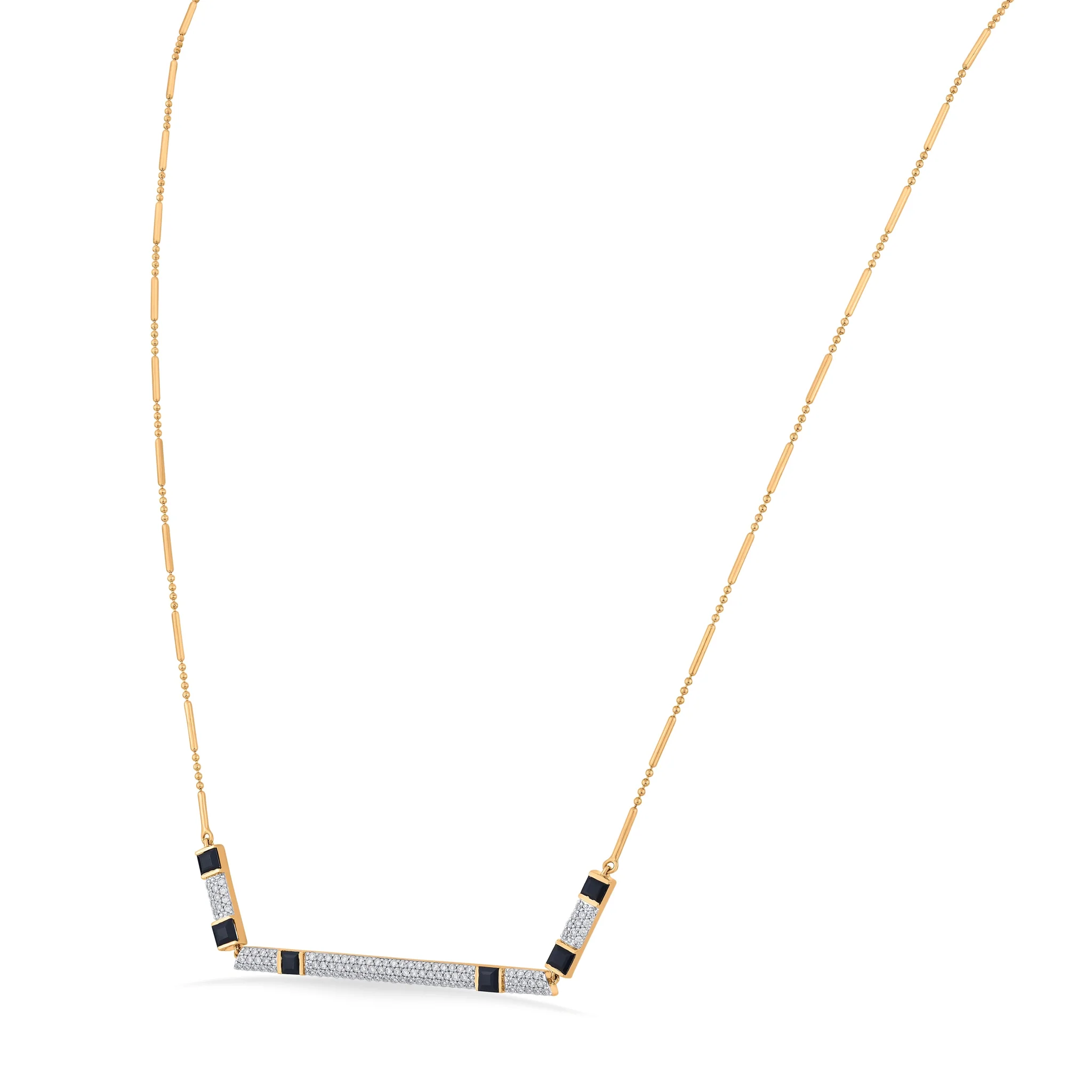 Kismet Dazzling Minimalist Statement Necklace - Image 2