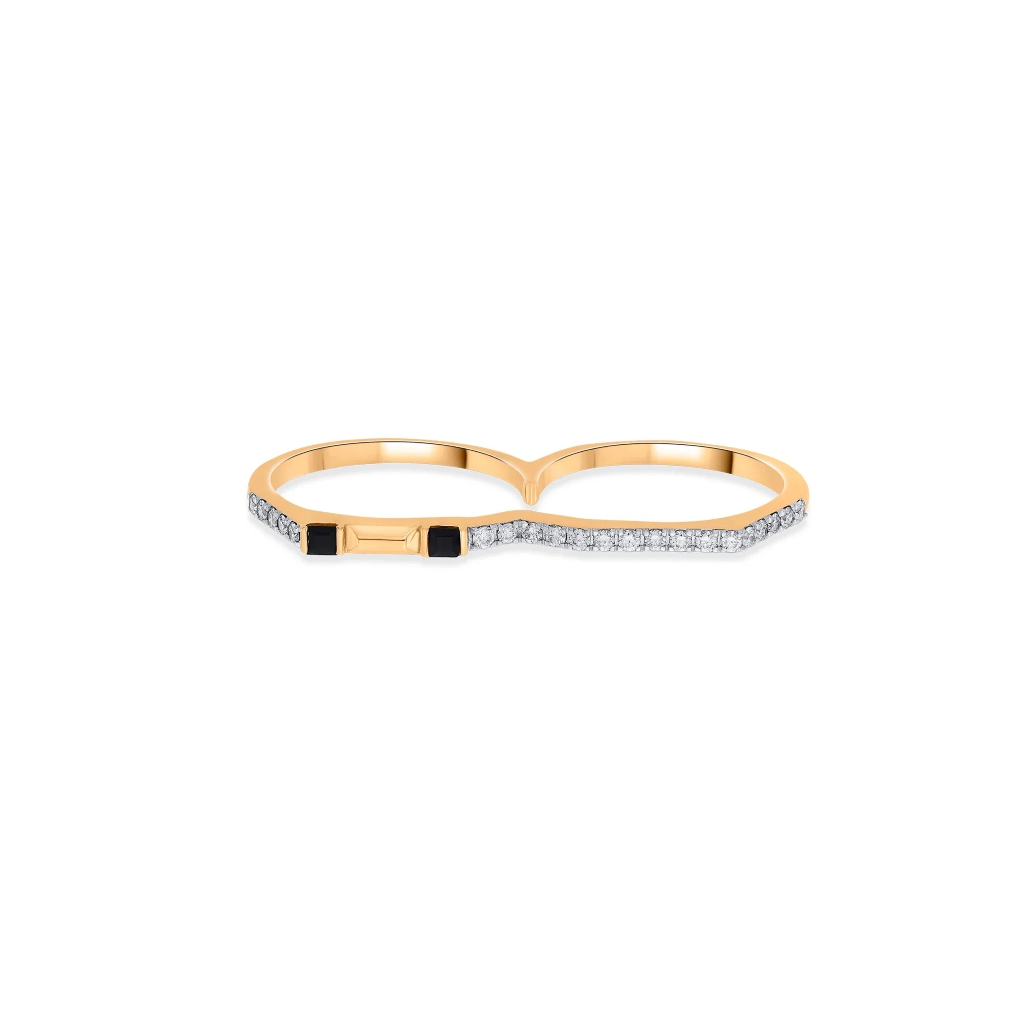 Kismet Midnight Link Dual Band Ring - Image 2