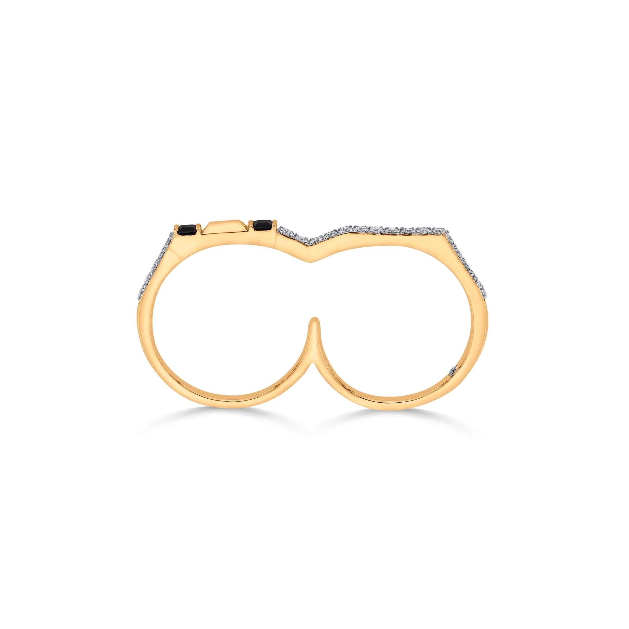 Kismet Midnight Link Dual Band Ring - Image 3