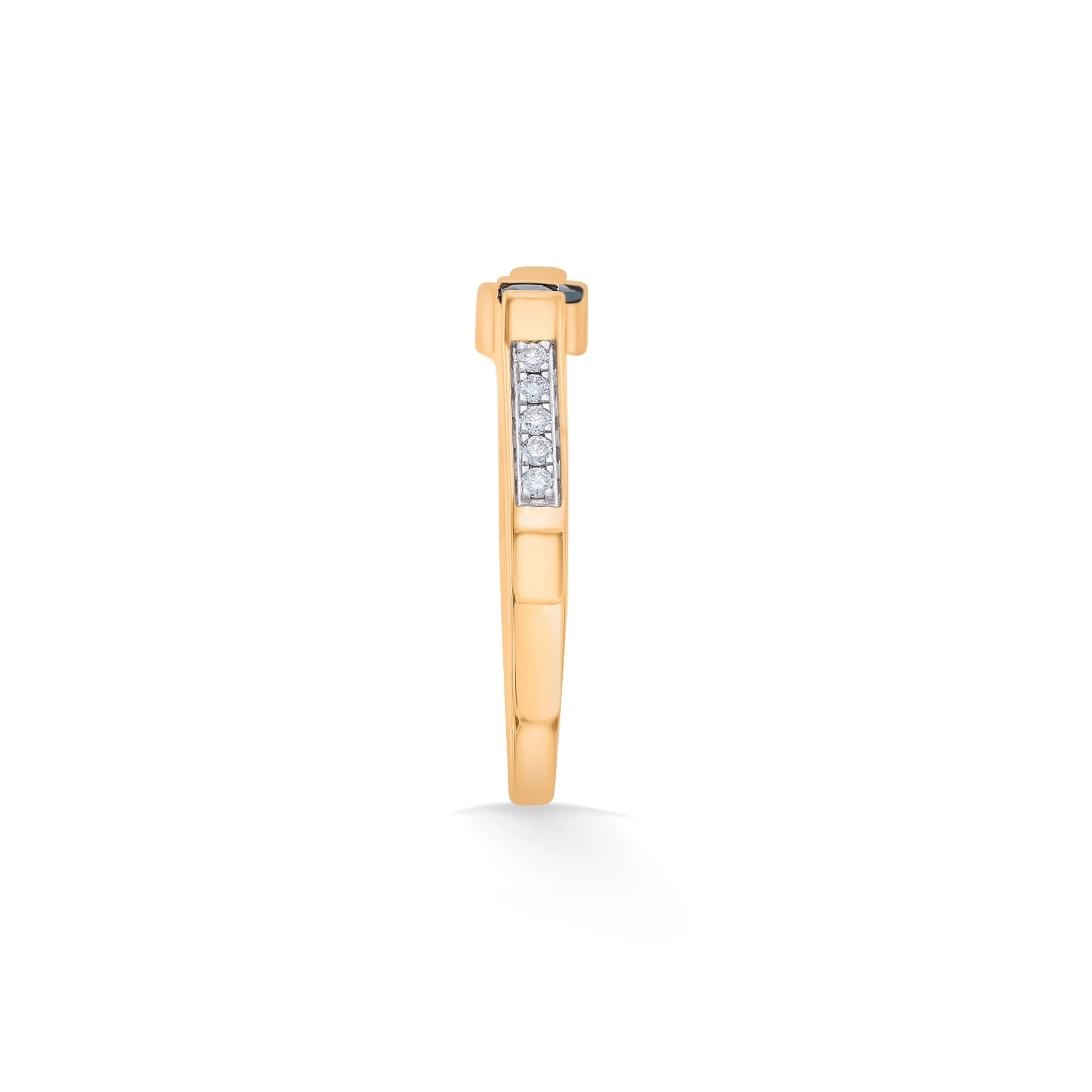 Kismet Noir Edge Twin Band Ring - Image 4