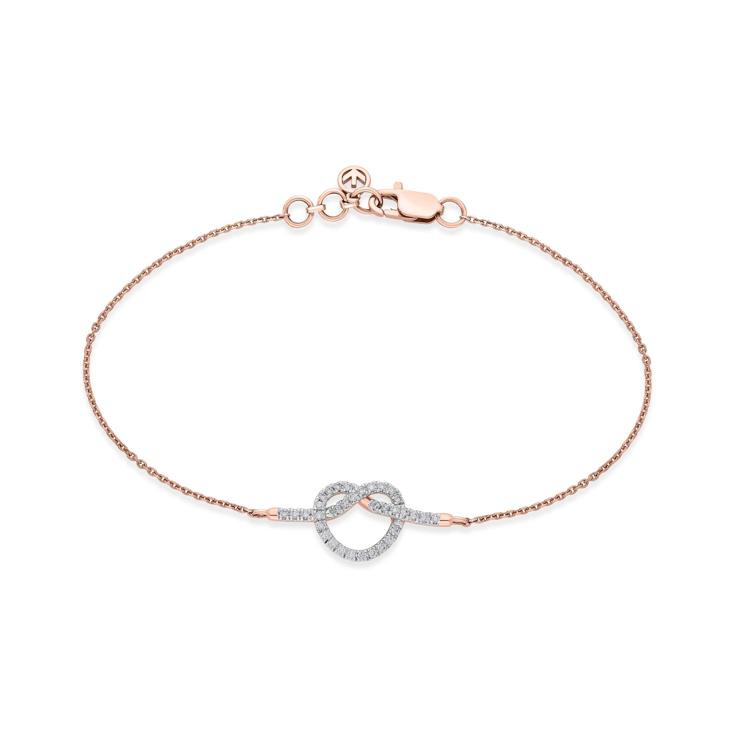 Love Knot Forever Linked Spark Bracelet