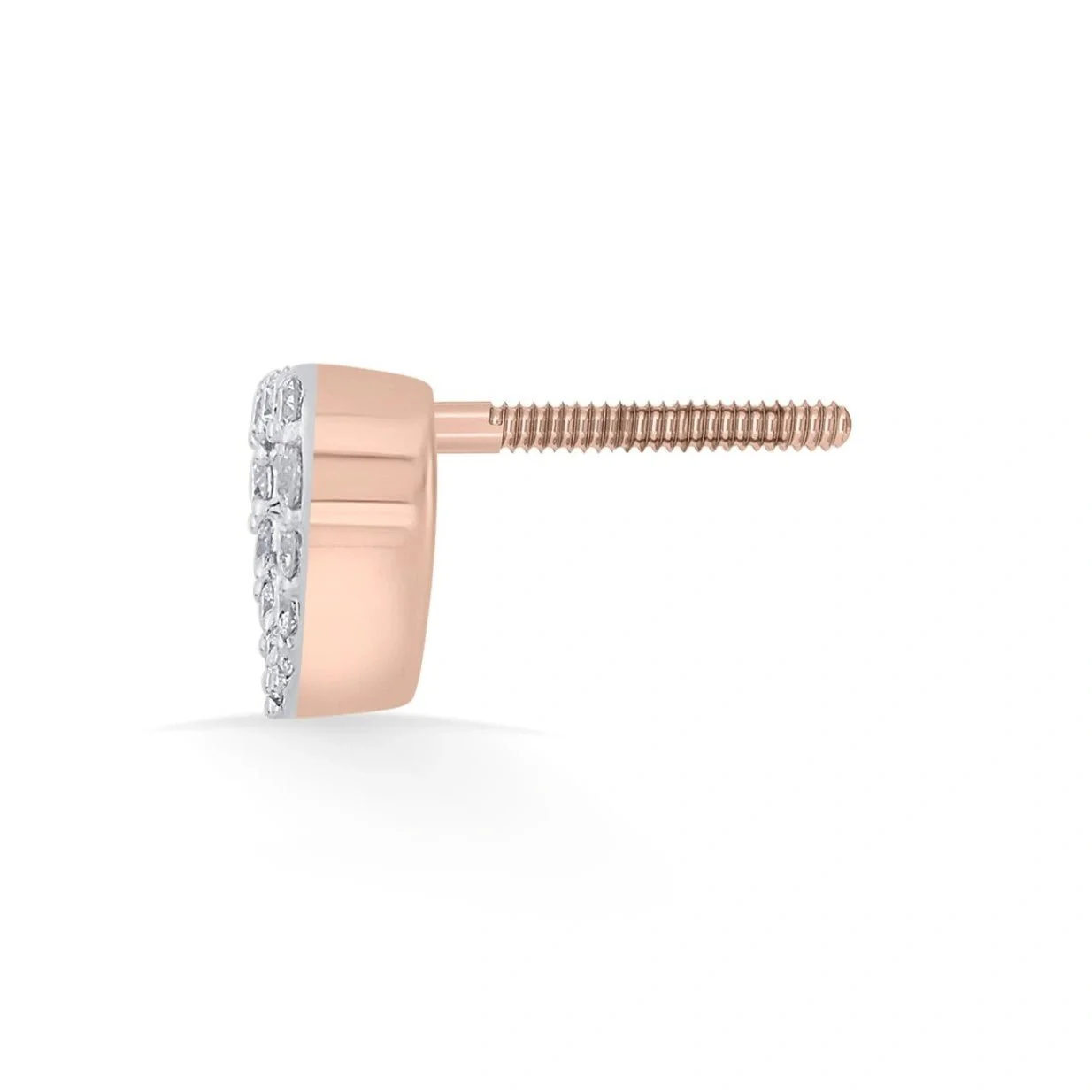 Love Knot Twinkling Heart Halo Studs - Image 3
