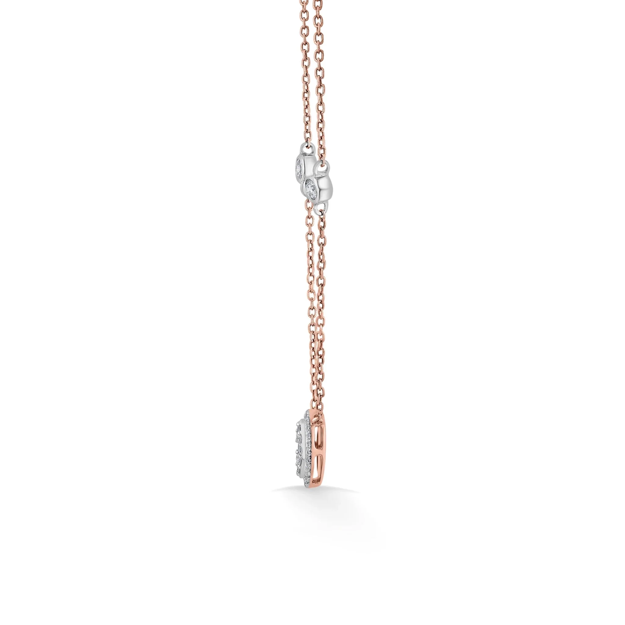 Marquise Majesty Deck Up Diamond Necklace - Image 4