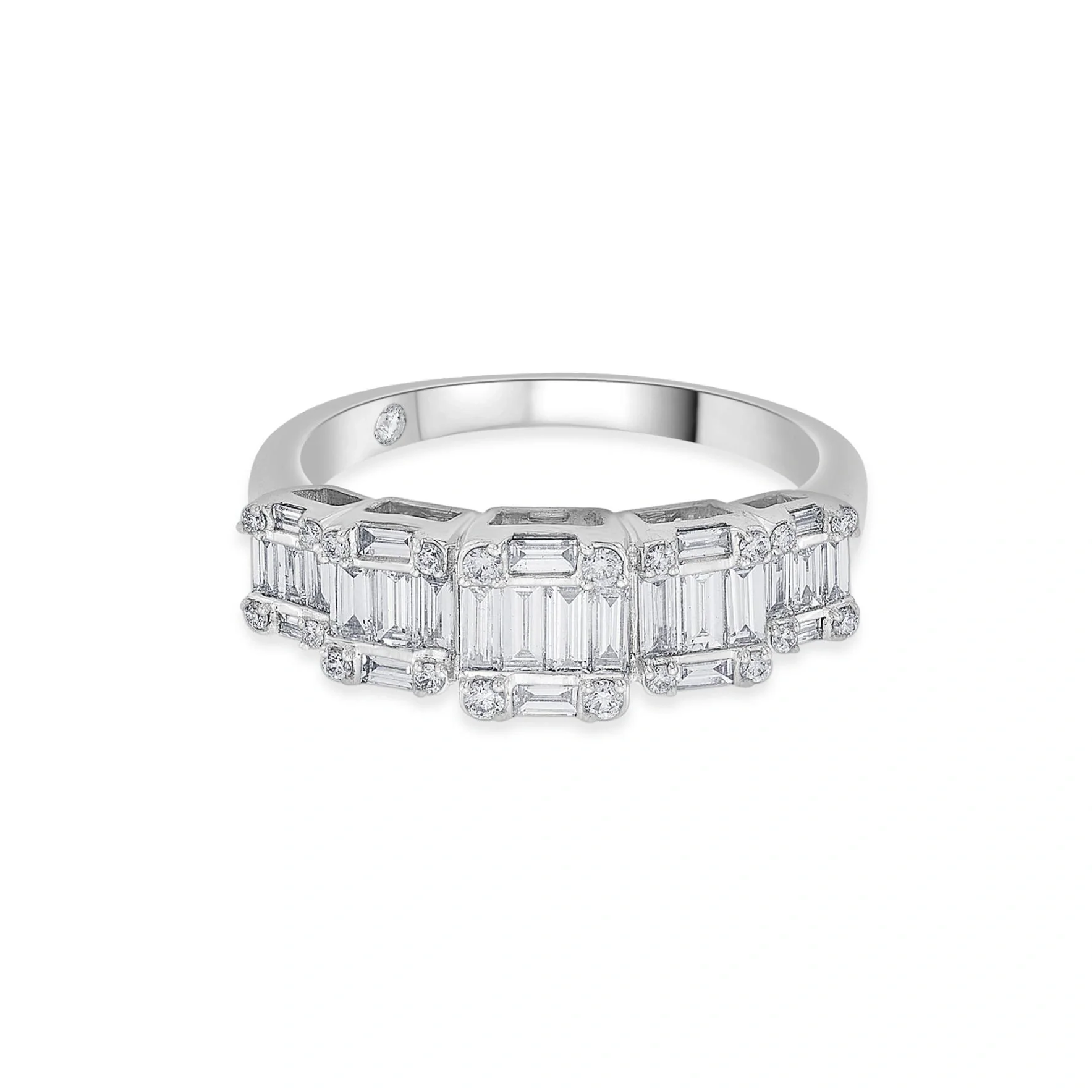 Meta Regal Radiance Crown Ring - Image 2