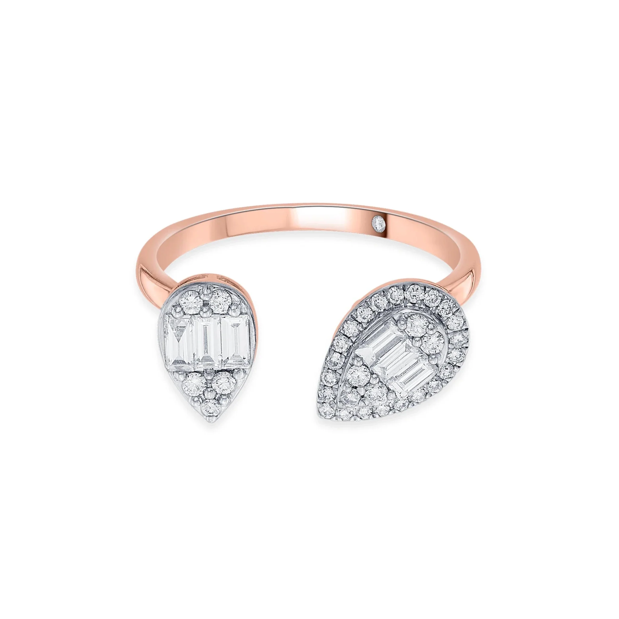 MOI Twin Teardrop Symphony Ring - Image 2