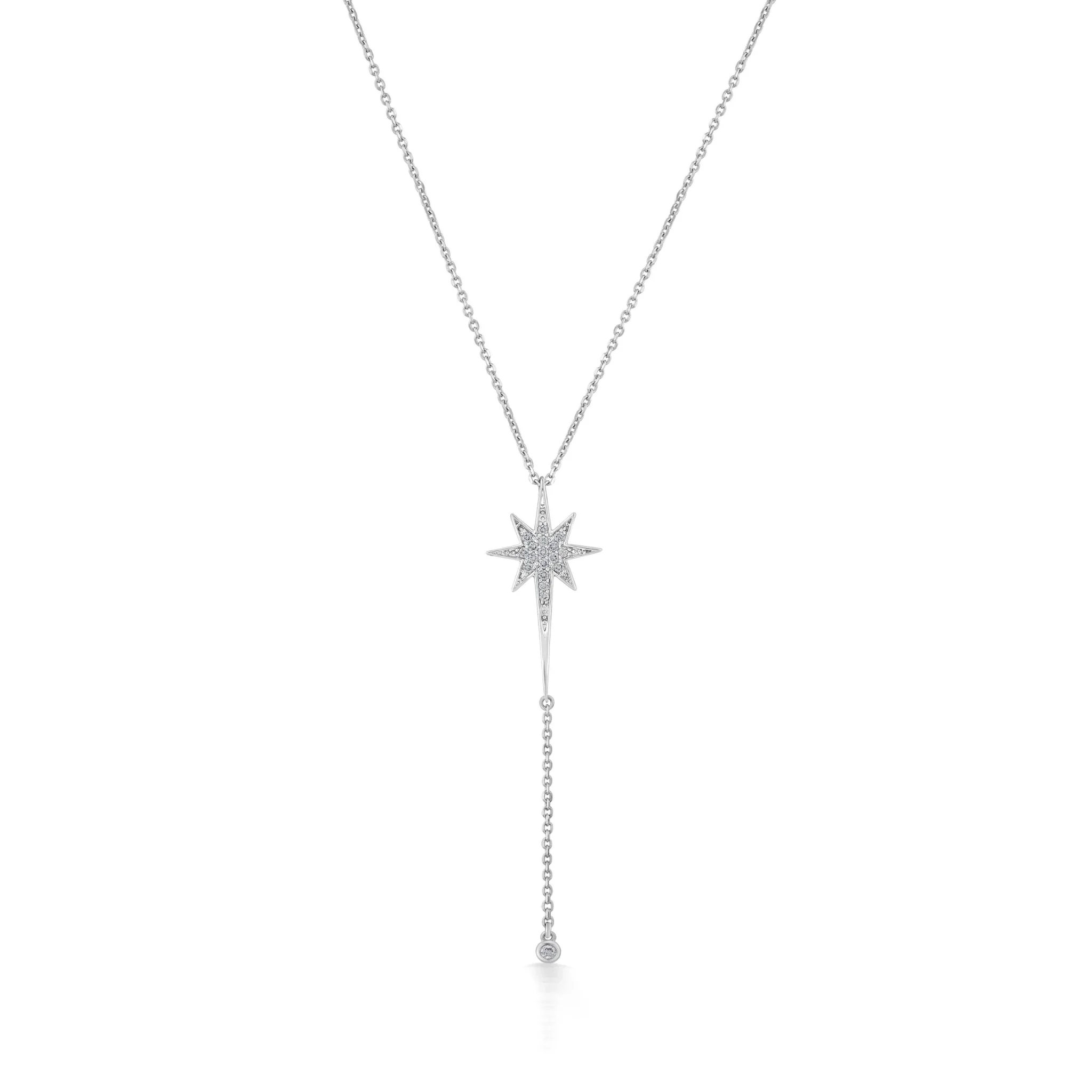 Quirky Celestial Starburst Drop Pendant