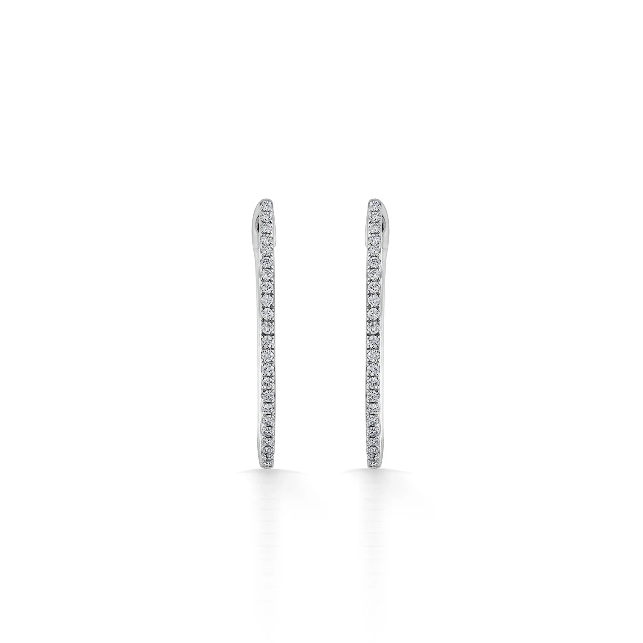 Quirky Sleek Spark Linear Hoops