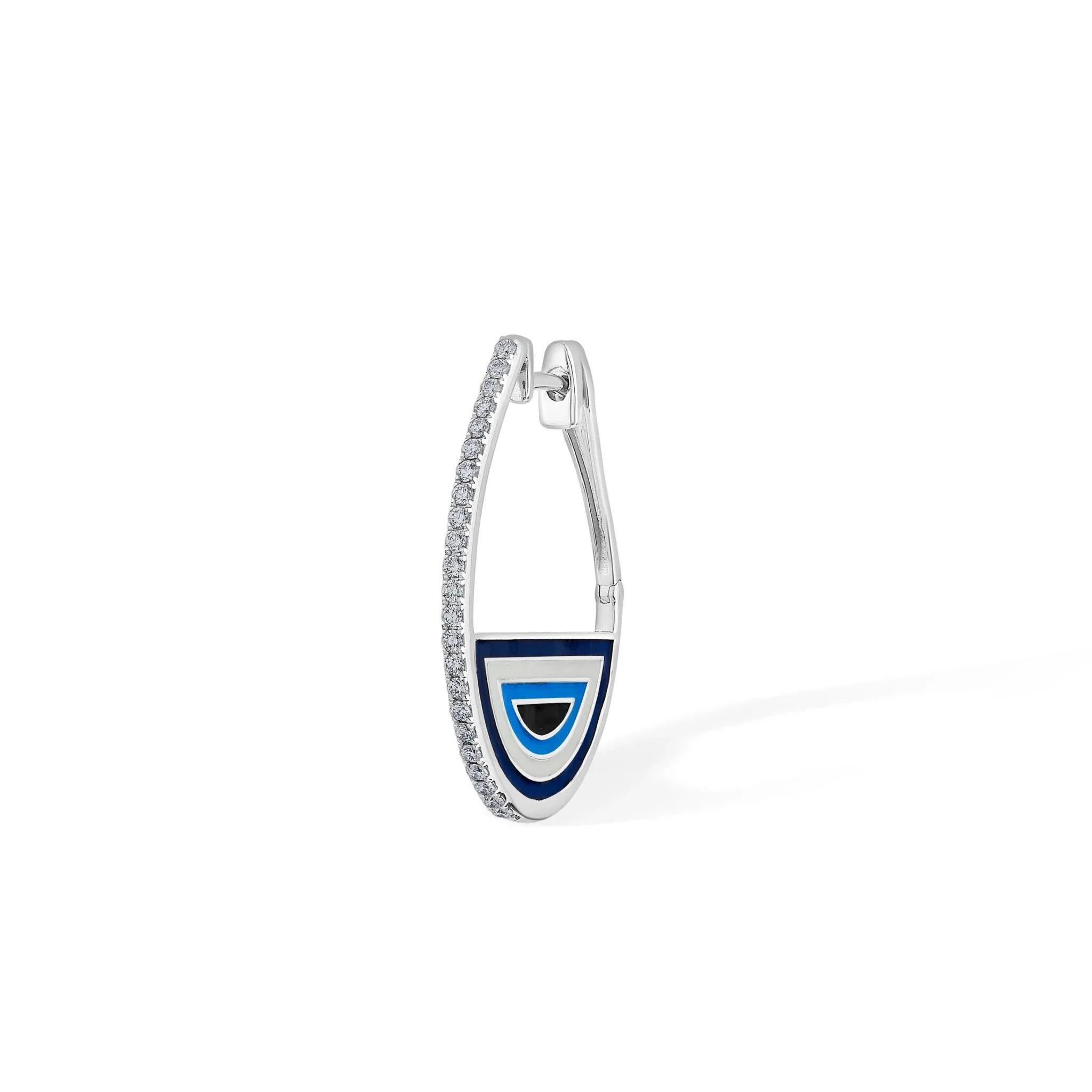 Quirky Sleek Spark Linear Hoops - Image 2