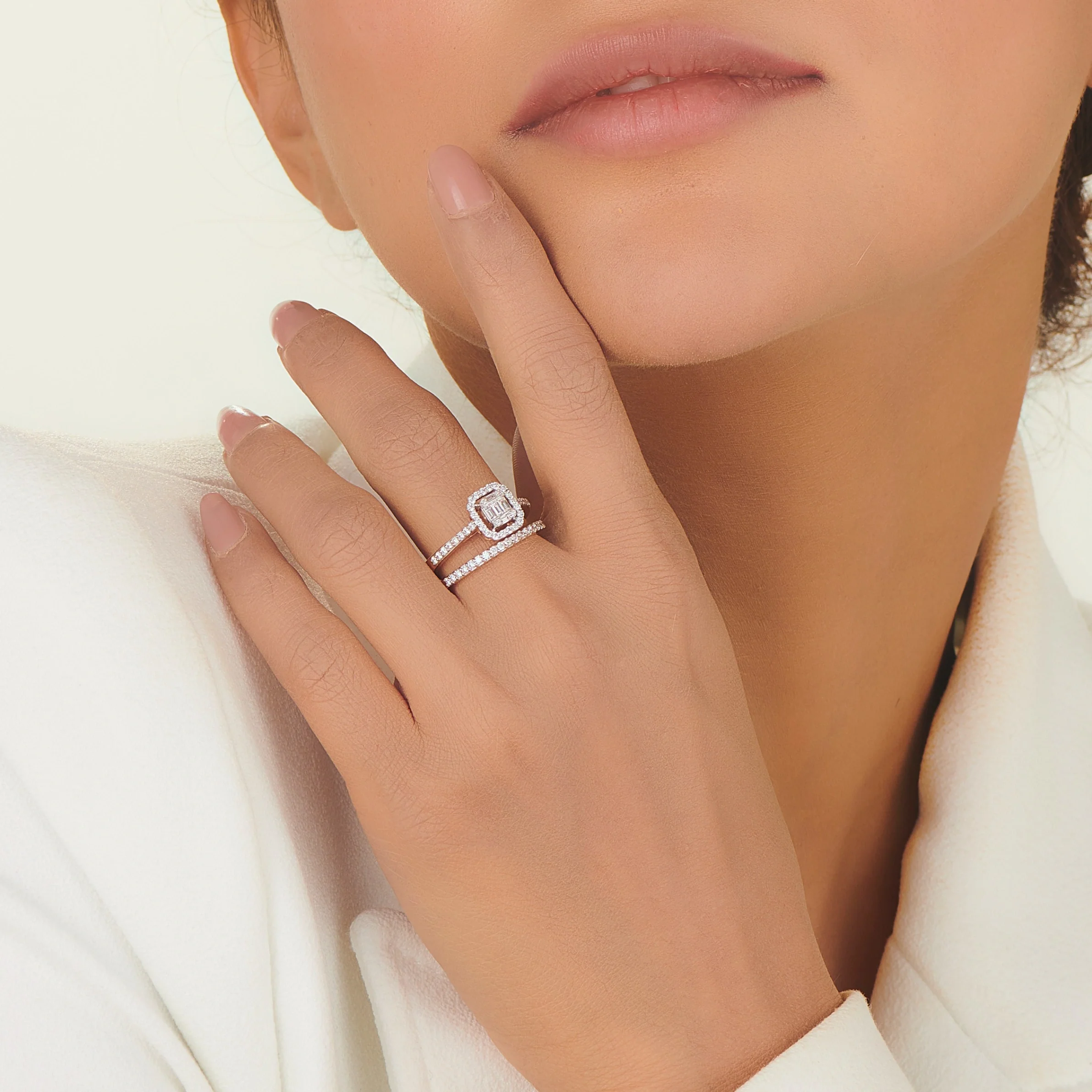 Regal Enigma Halo Ring - Image 2