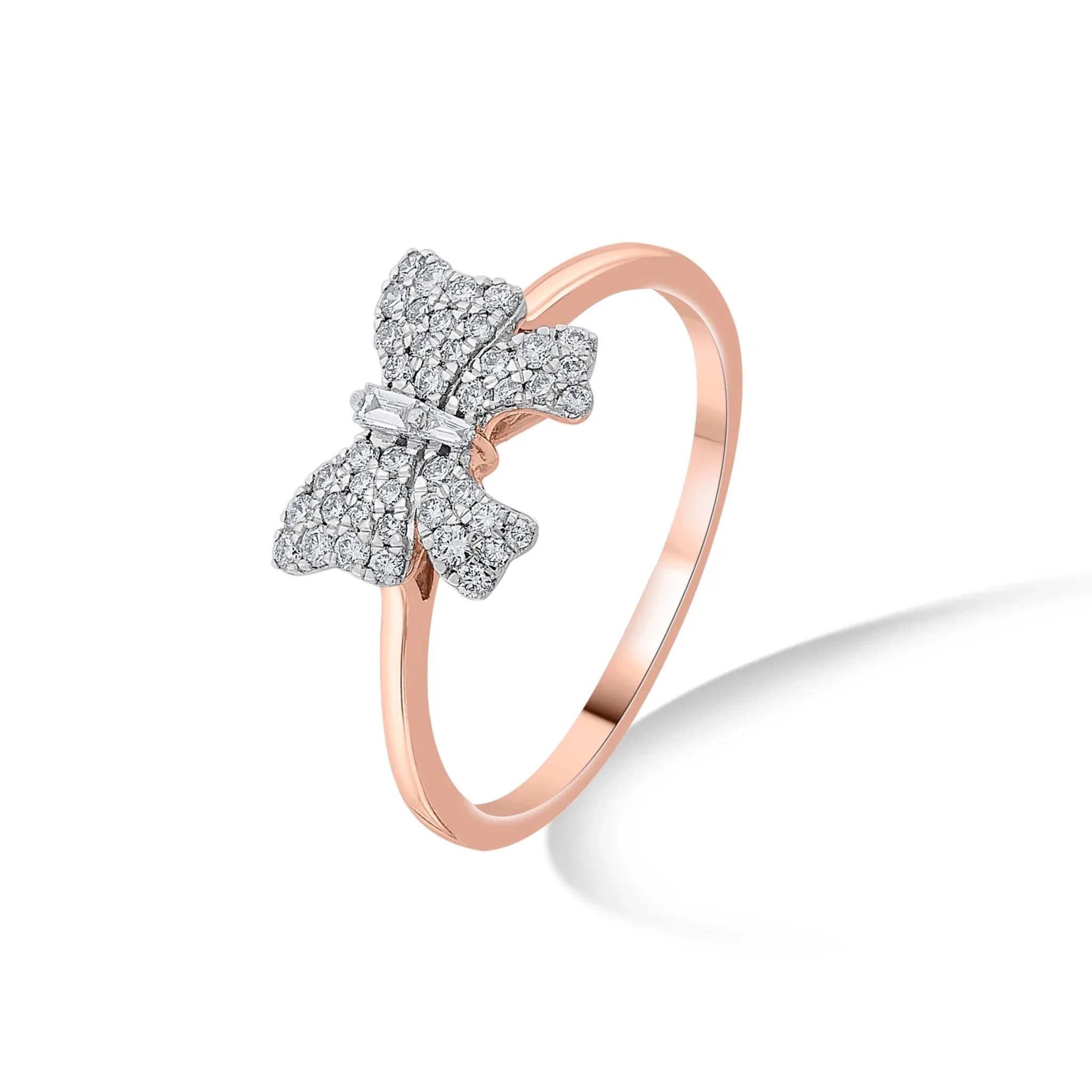 Sassy Diamond Bow Bliss Ring