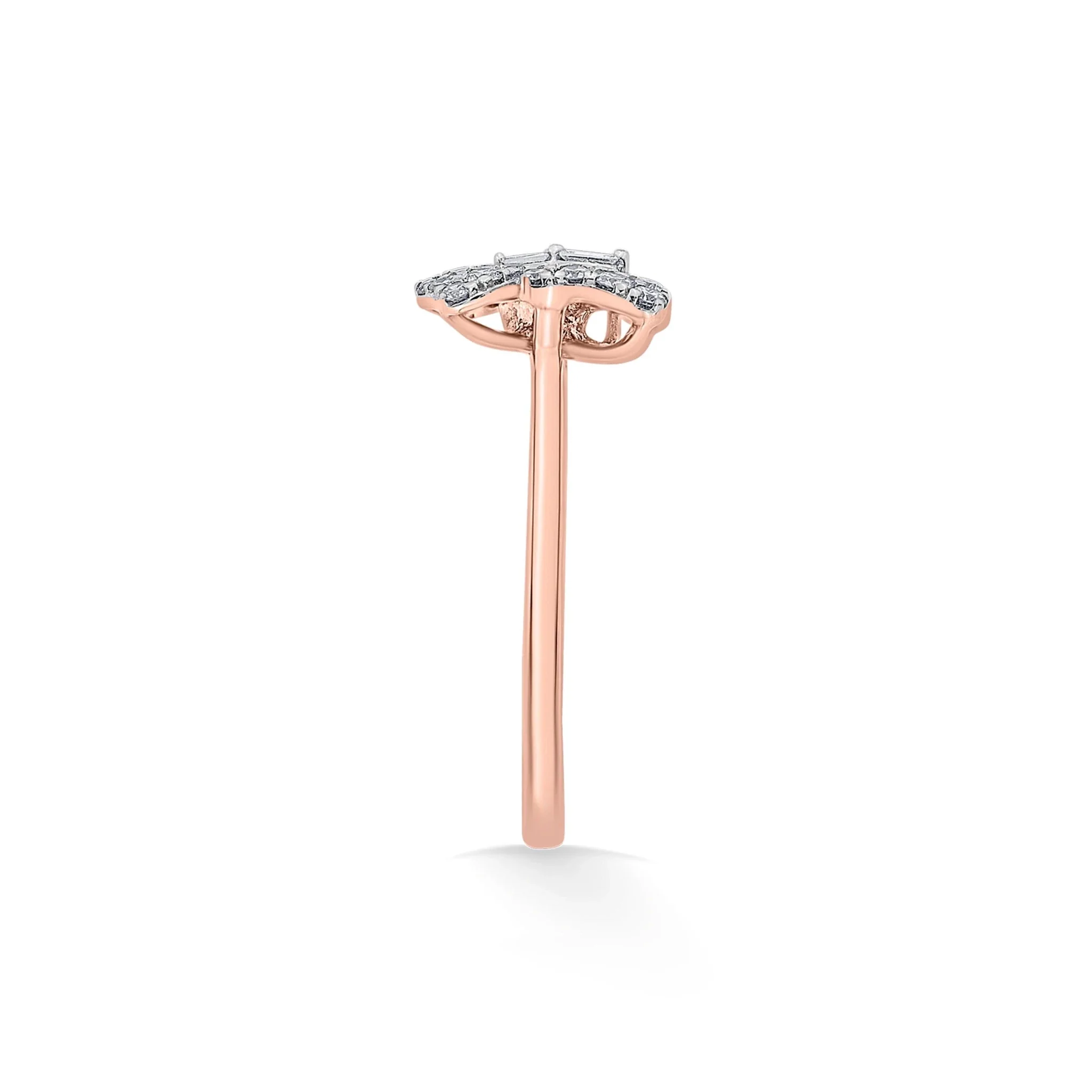 Sassy Diamond Bow Bliss Ring - Image 5