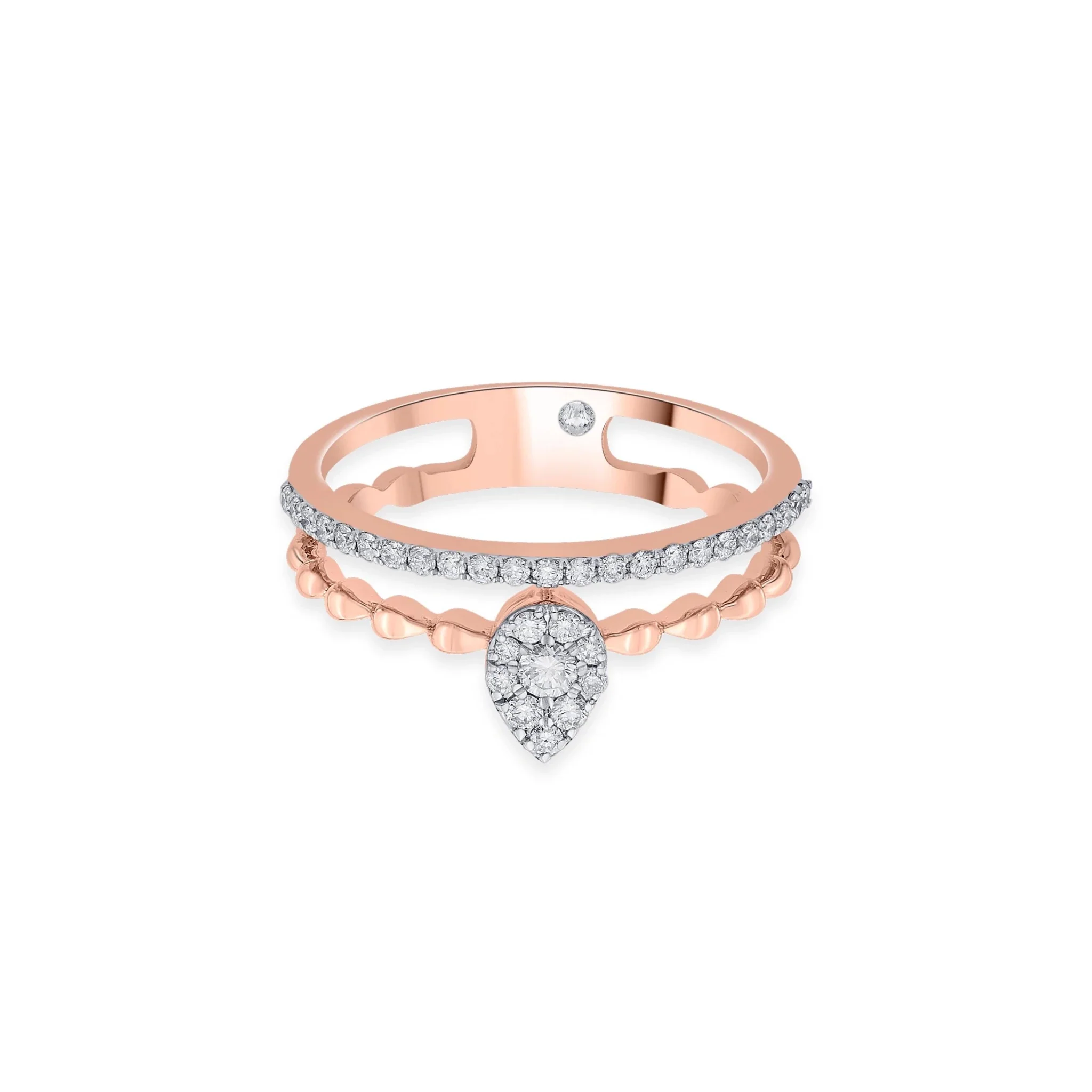 Sassy Diamond Tiara Ring - Image 2