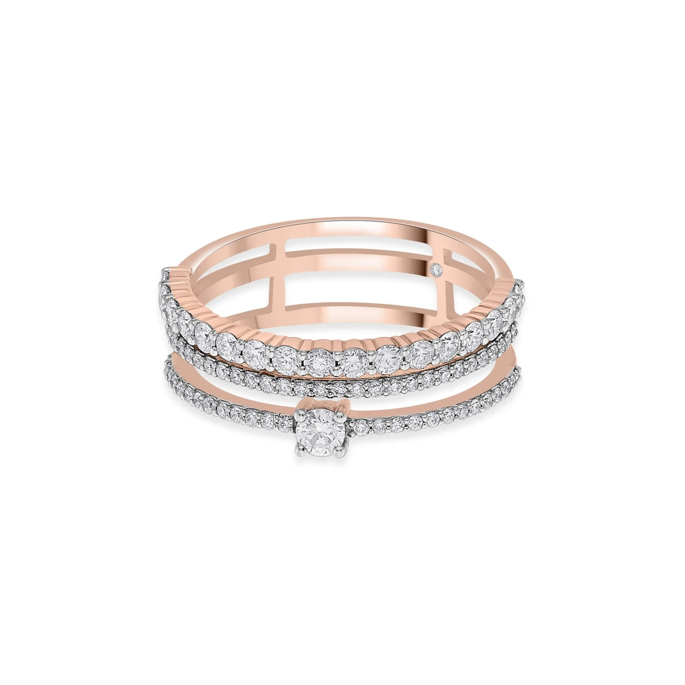 Sassy Glitterati Statement Ring - Image 3