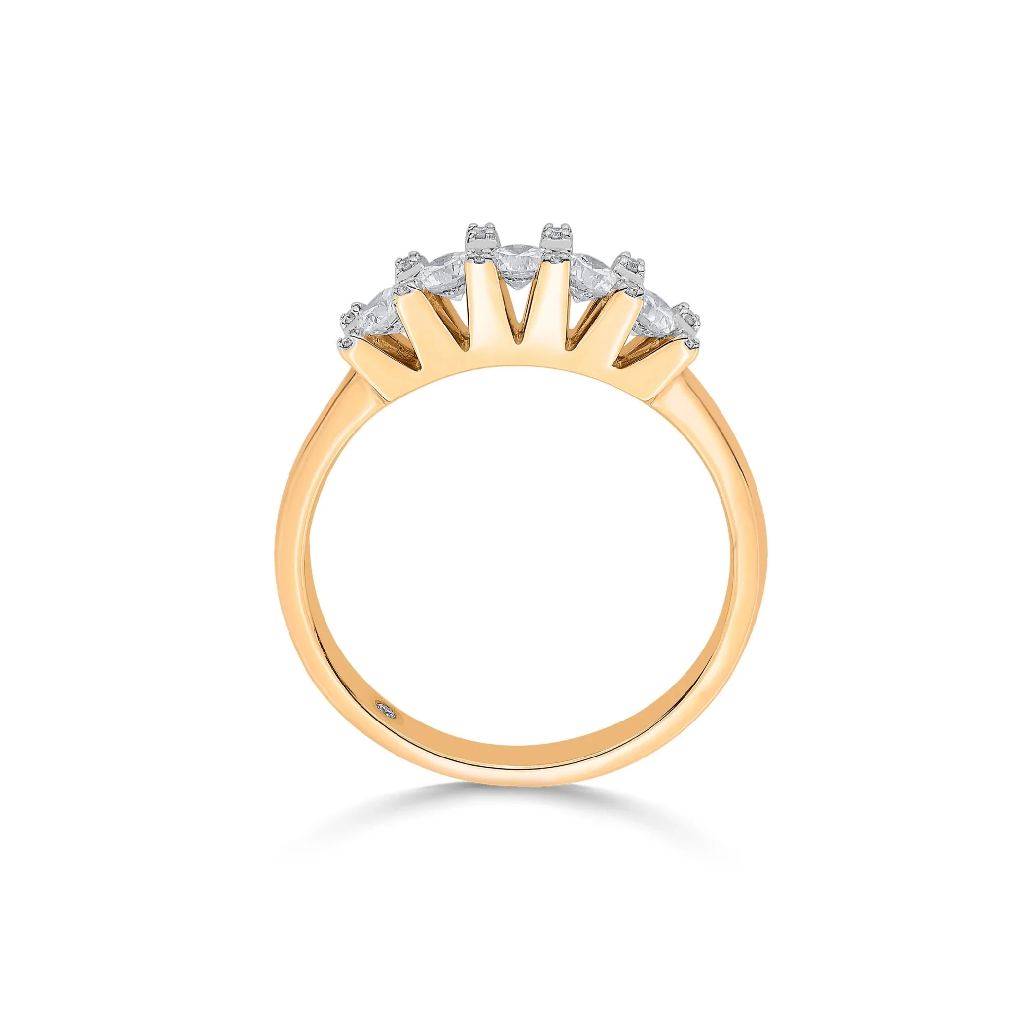 Sassy Golden Starlight Symphony Ring - Image 4