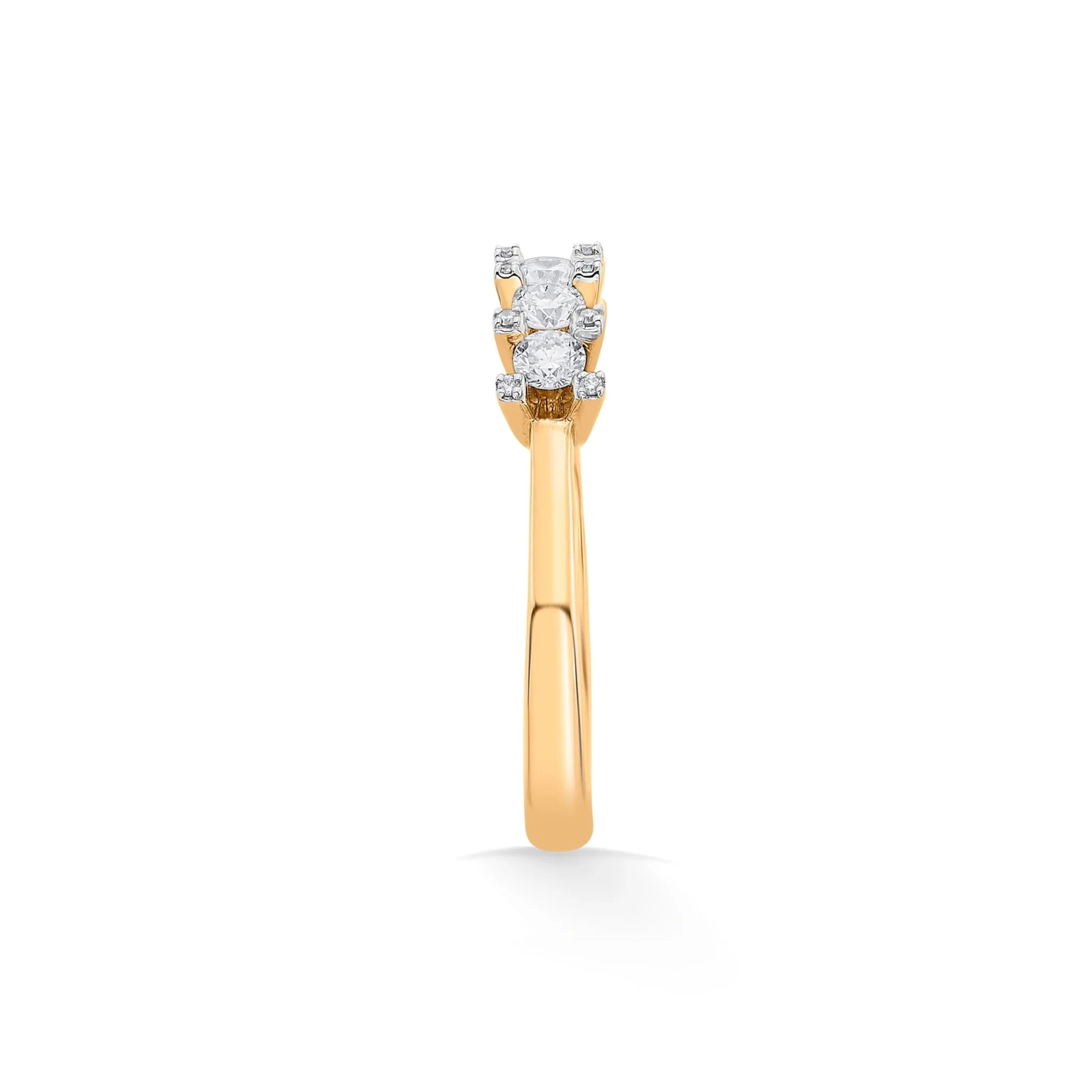 Sassy Golden Starlight Symphony Ring - Image 5
