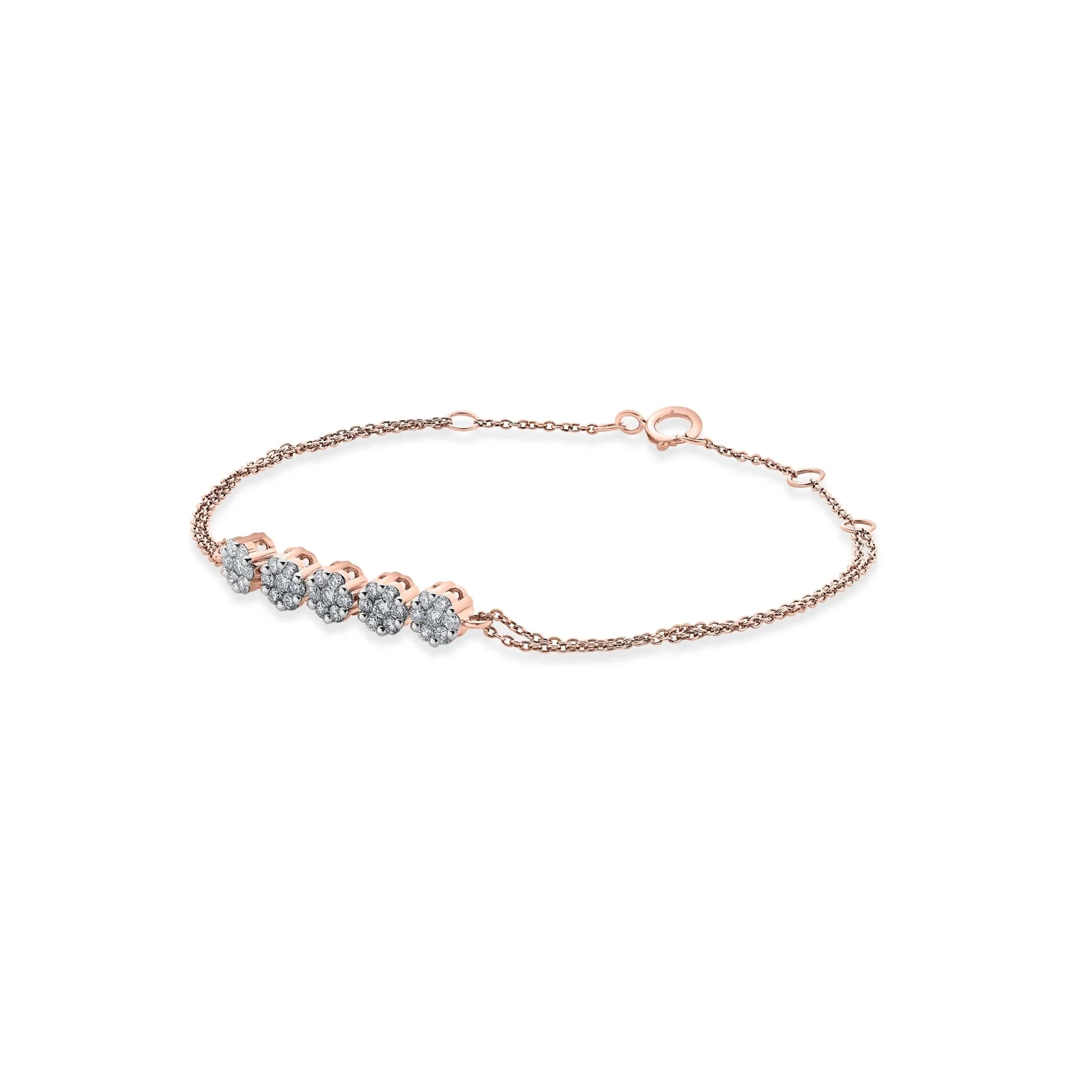Sassy Luminous Bloom Trail Bracelet