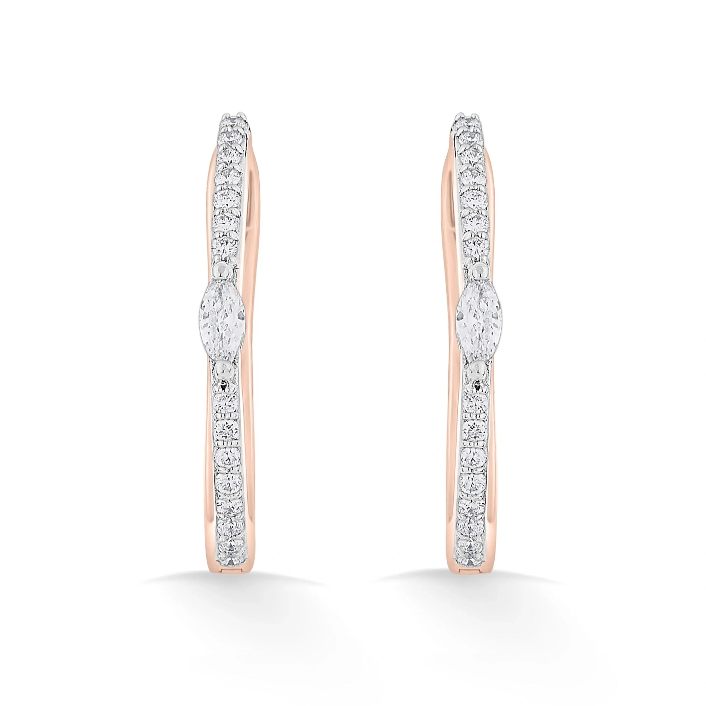 Sassy Lustre Loop Earrings