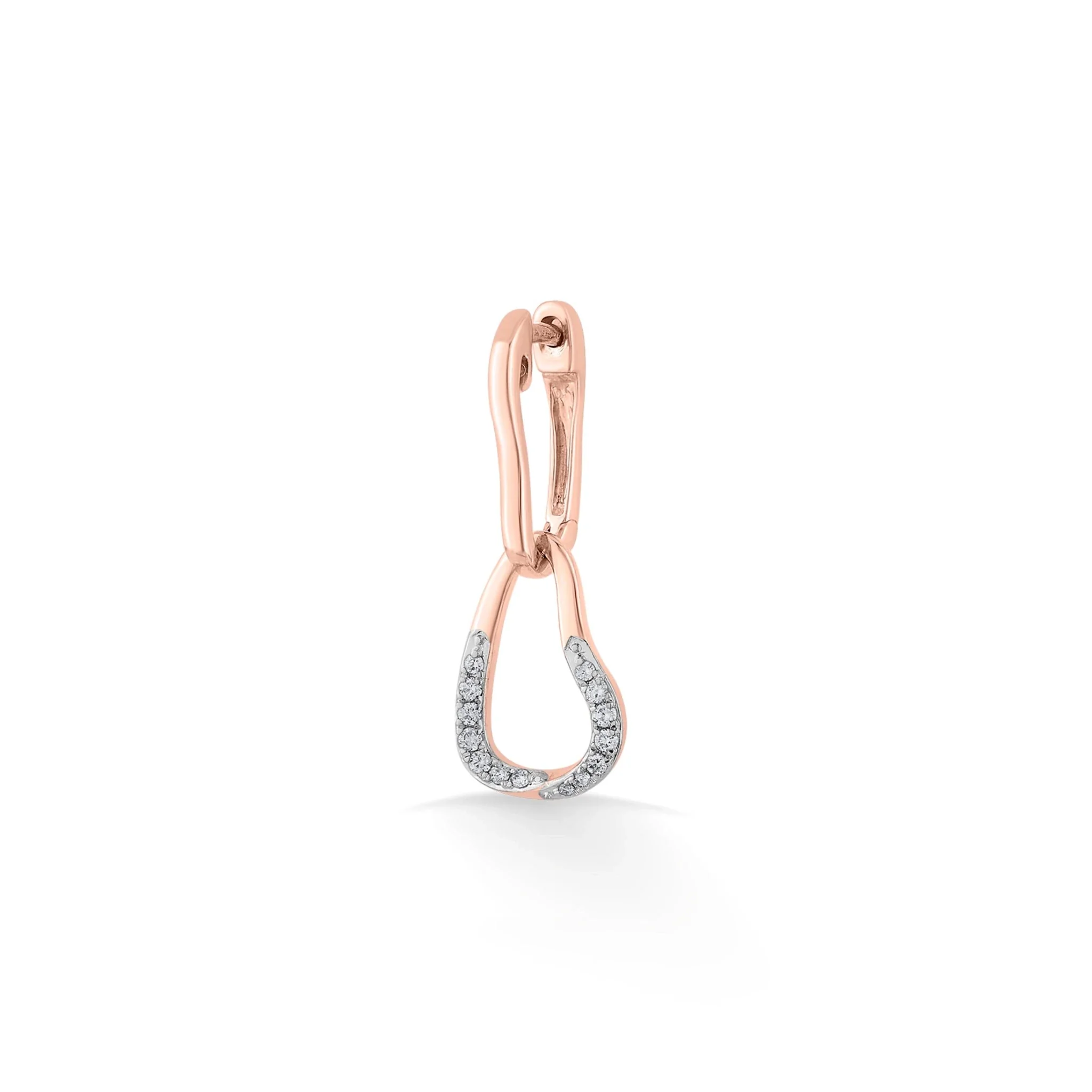 Sassy Modern Teardrop Sparkle Earrings - Image 2