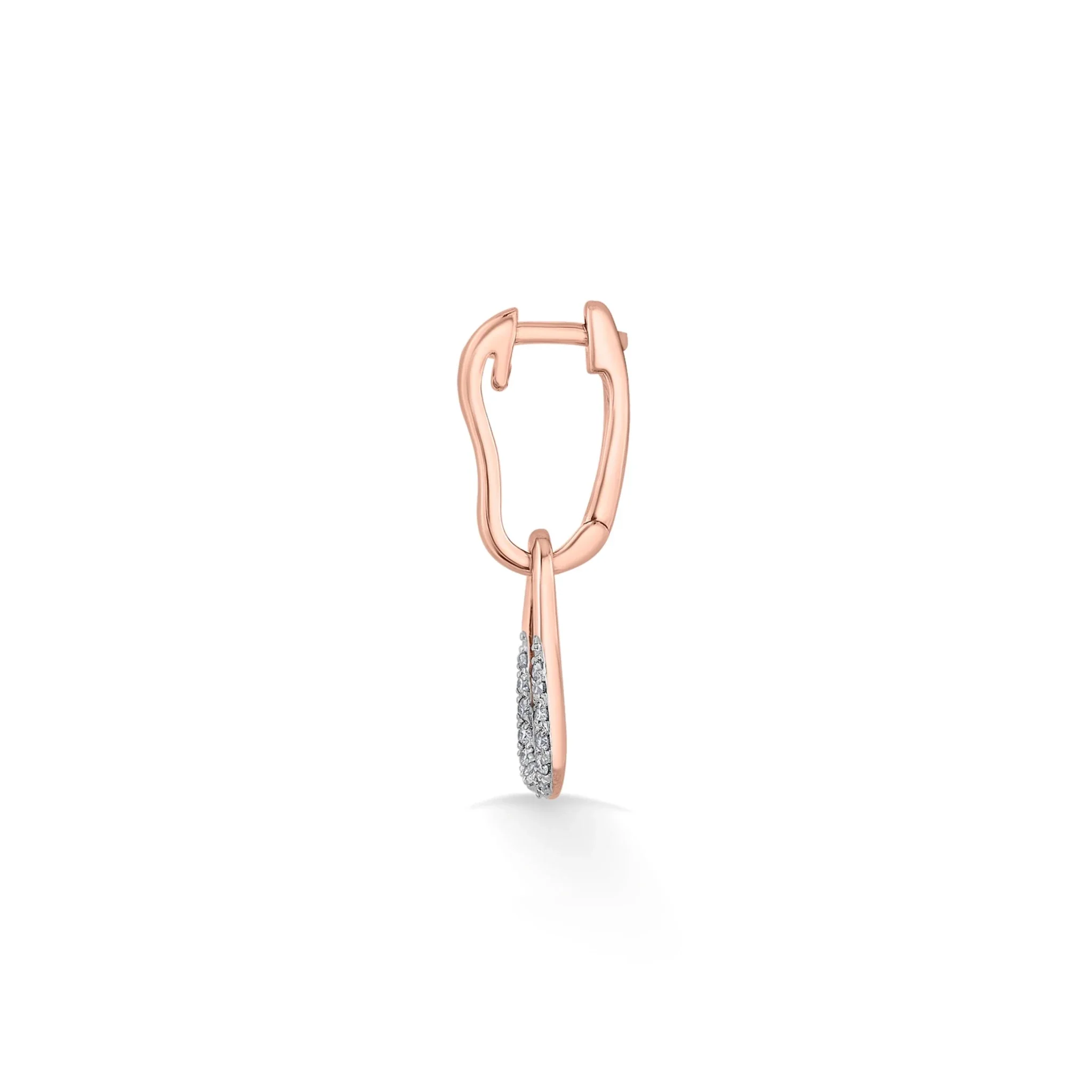 Sassy Modern Teardrop Sparkle Earrings - Image 3