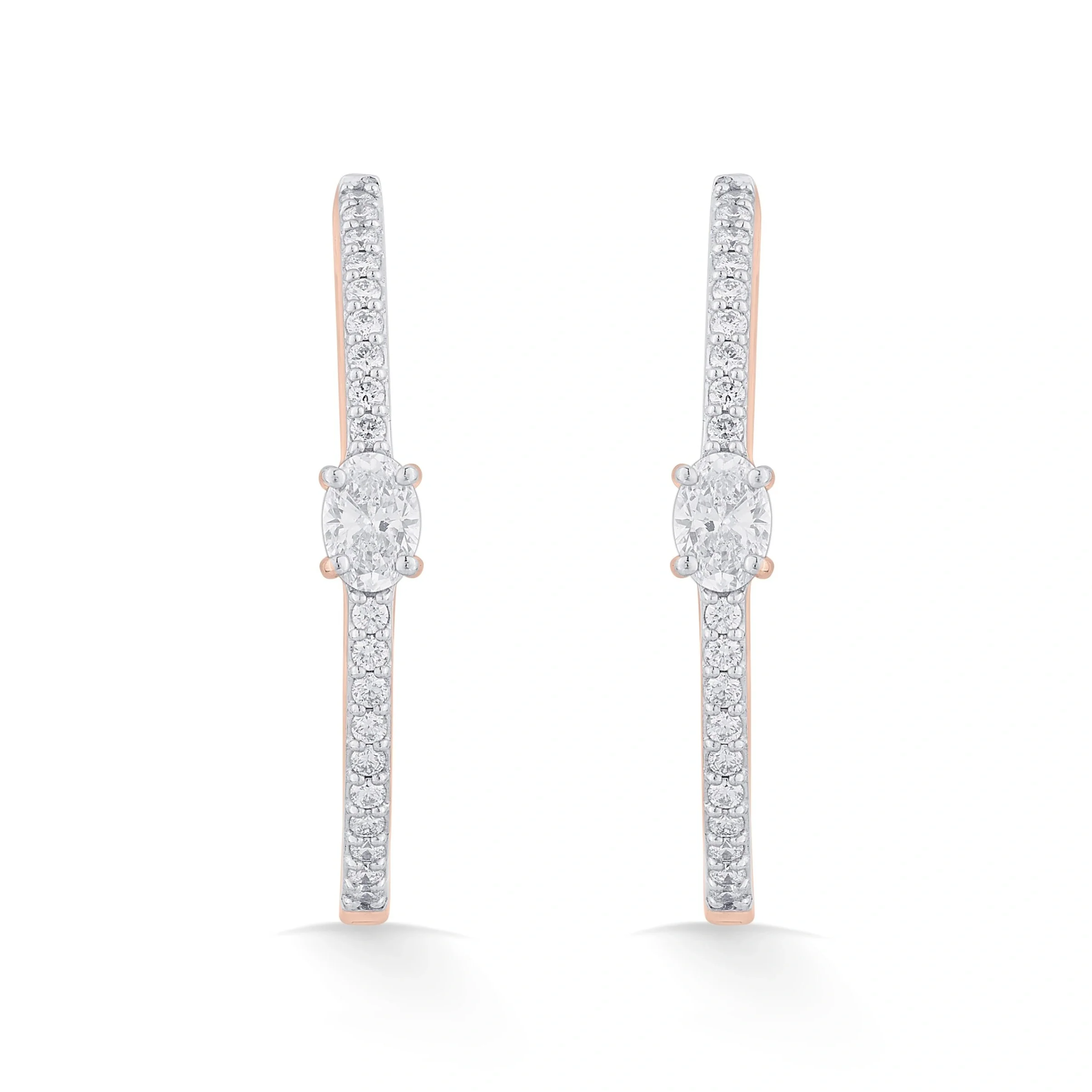 Sassy Oval Luxe Earrings