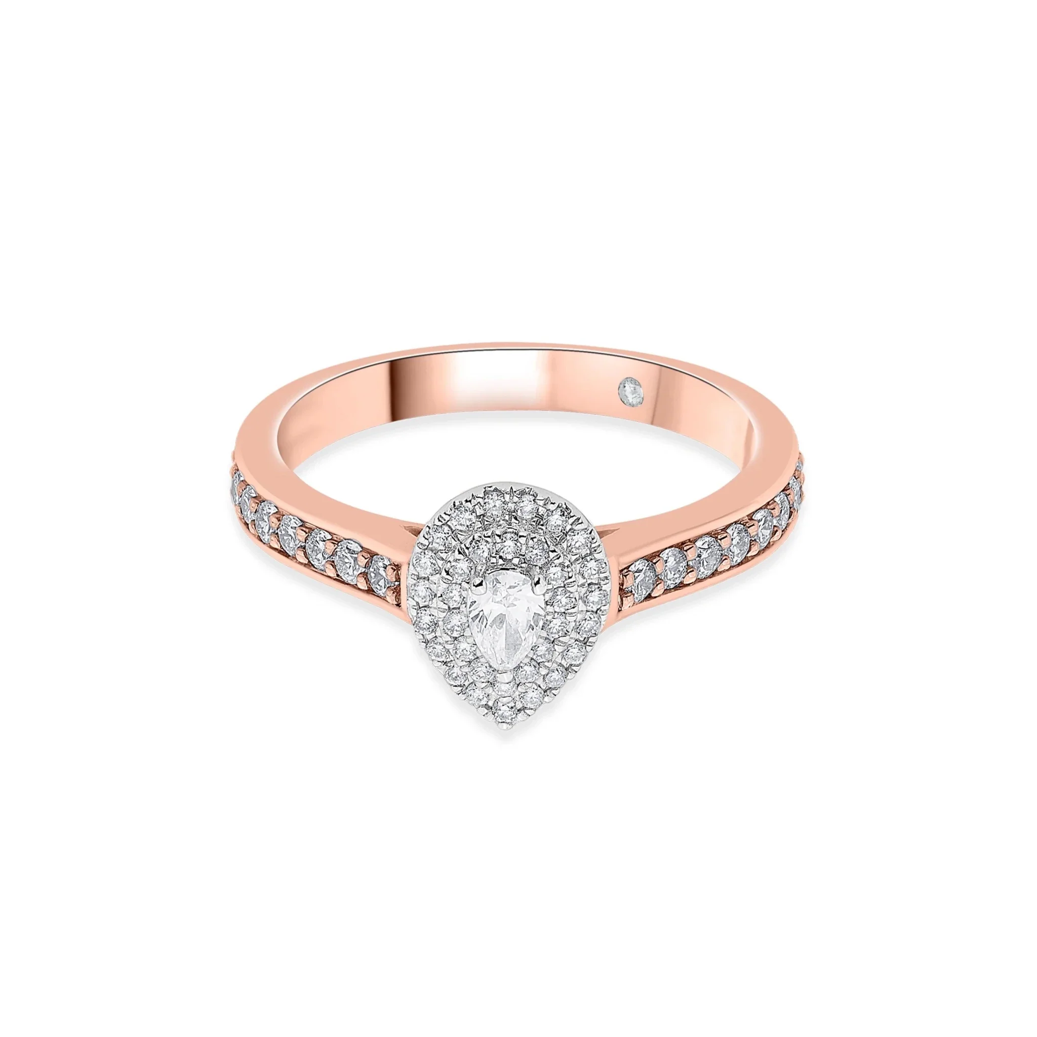 Sassy Radiant Allure Teardrop Sparkle Ring - Image 3