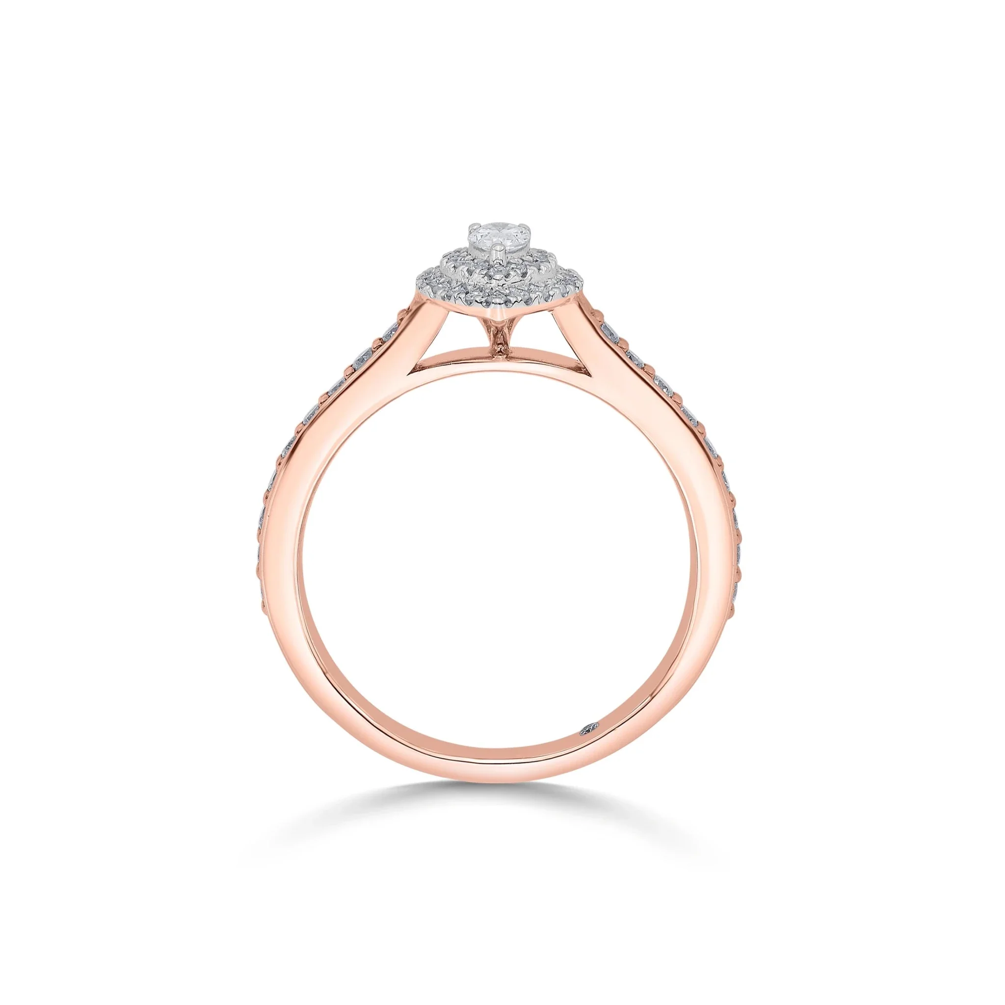 Sassy Radiant Allure Teardrop Sparkle Ring - Image 4