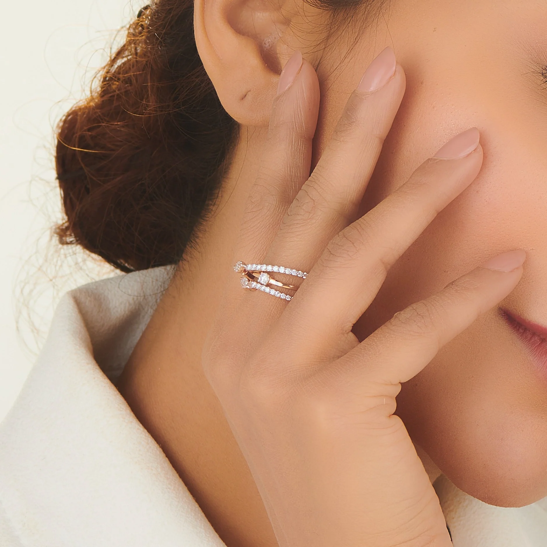 Sassy Rose Serpent Ring - Image 2