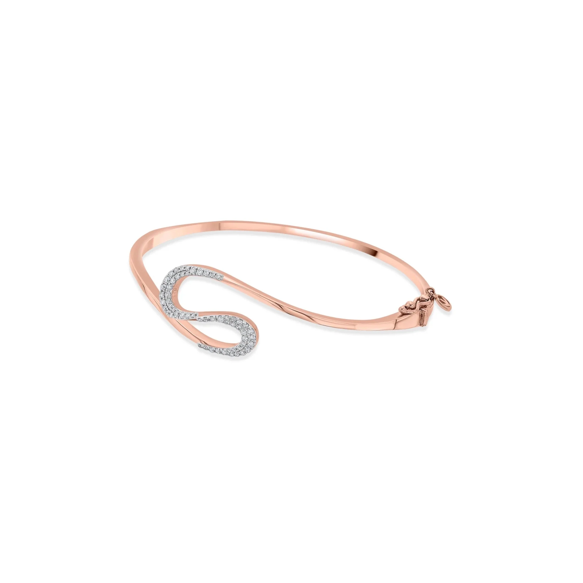 Sassy S-Curve Diamond Sparkle Bracelet - Image 3