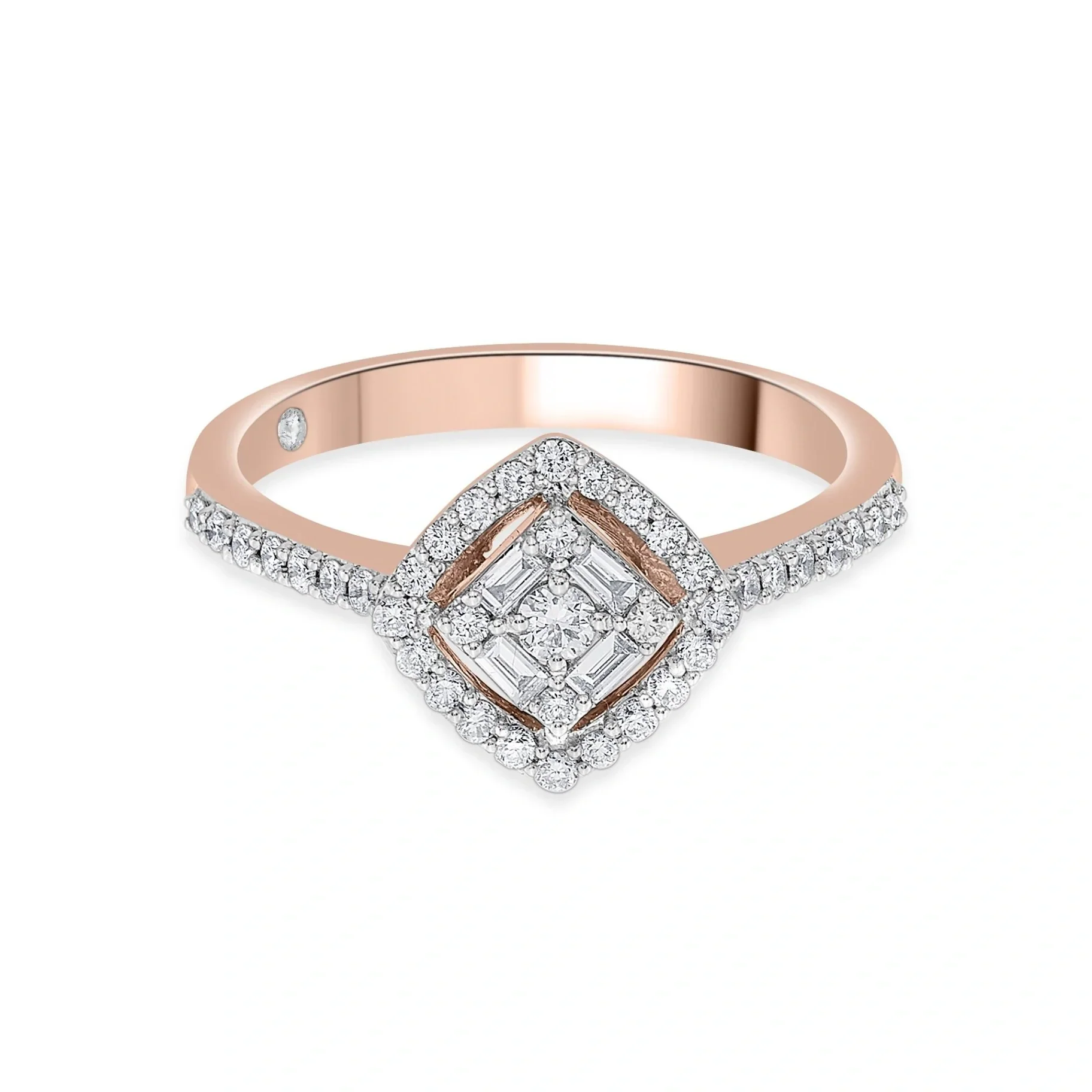 Sassy Starbeam Diamond Kite Ring - Image 3