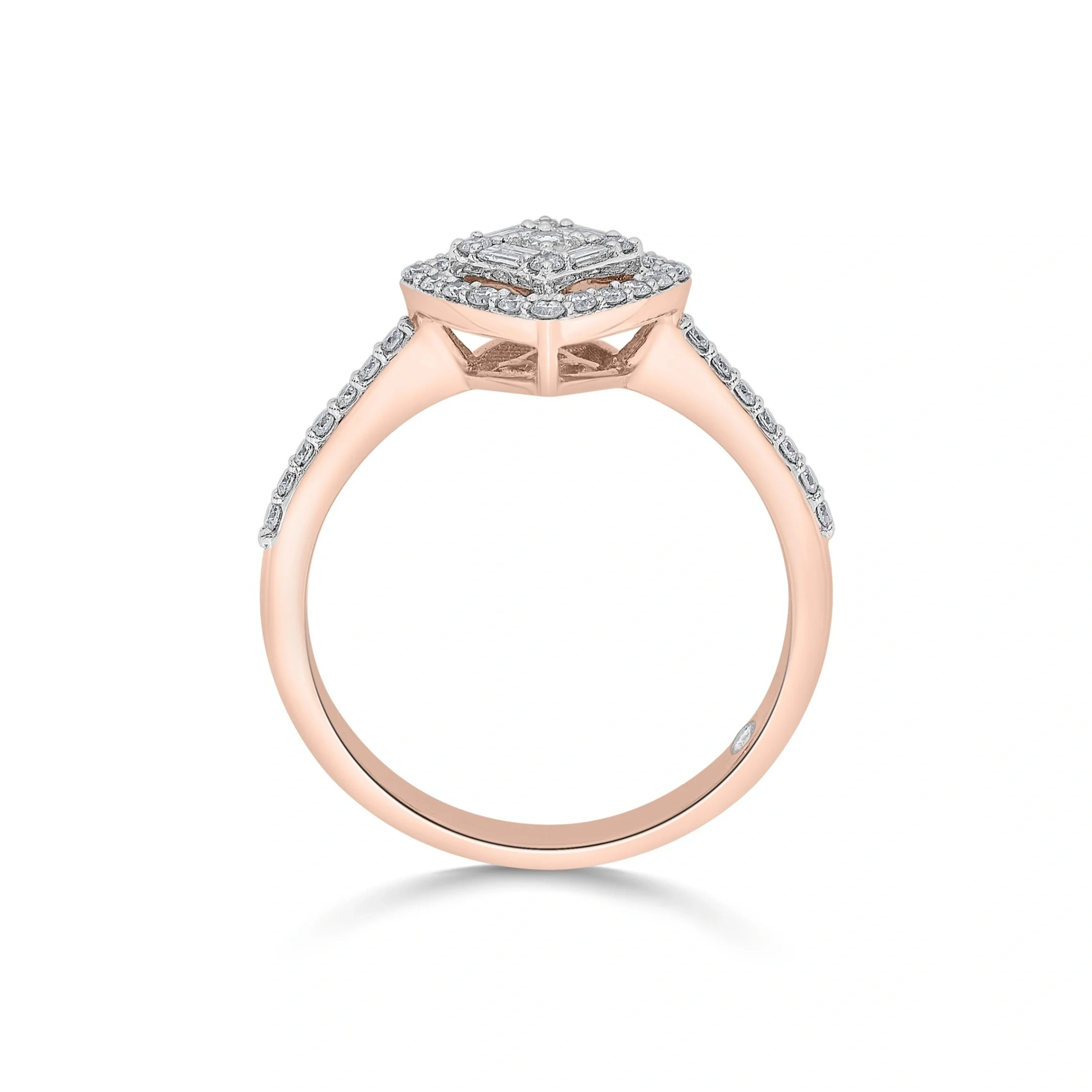 Sassy Starbeam Diamond Kite Ring - Image 4