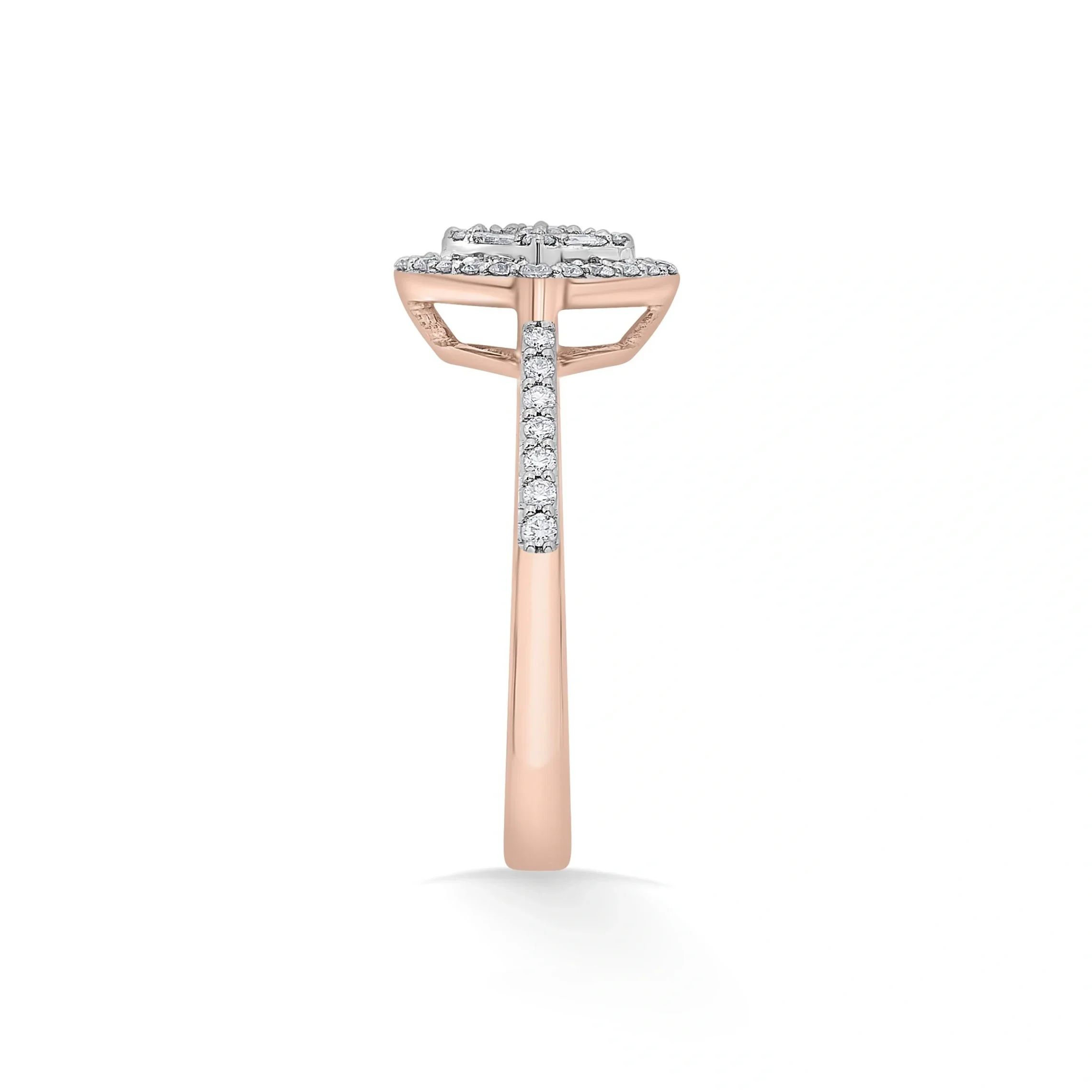 Sassy Starbeam Diamond Kite Ring - Image 5