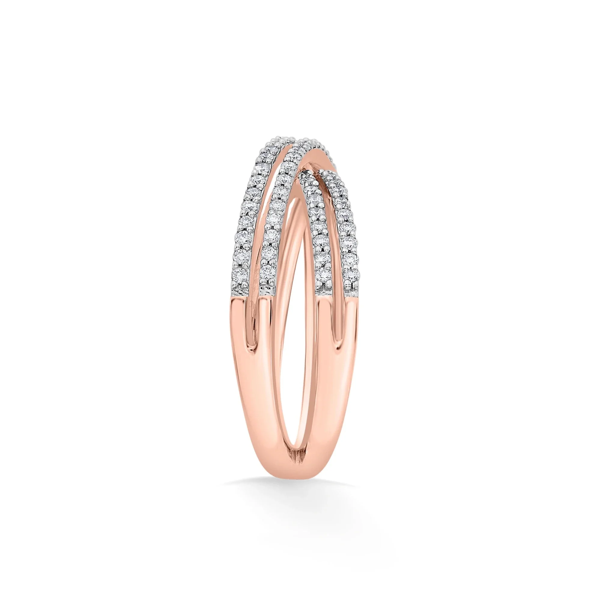 Sassy Twilight Luxe Crossover Ring - Image 4