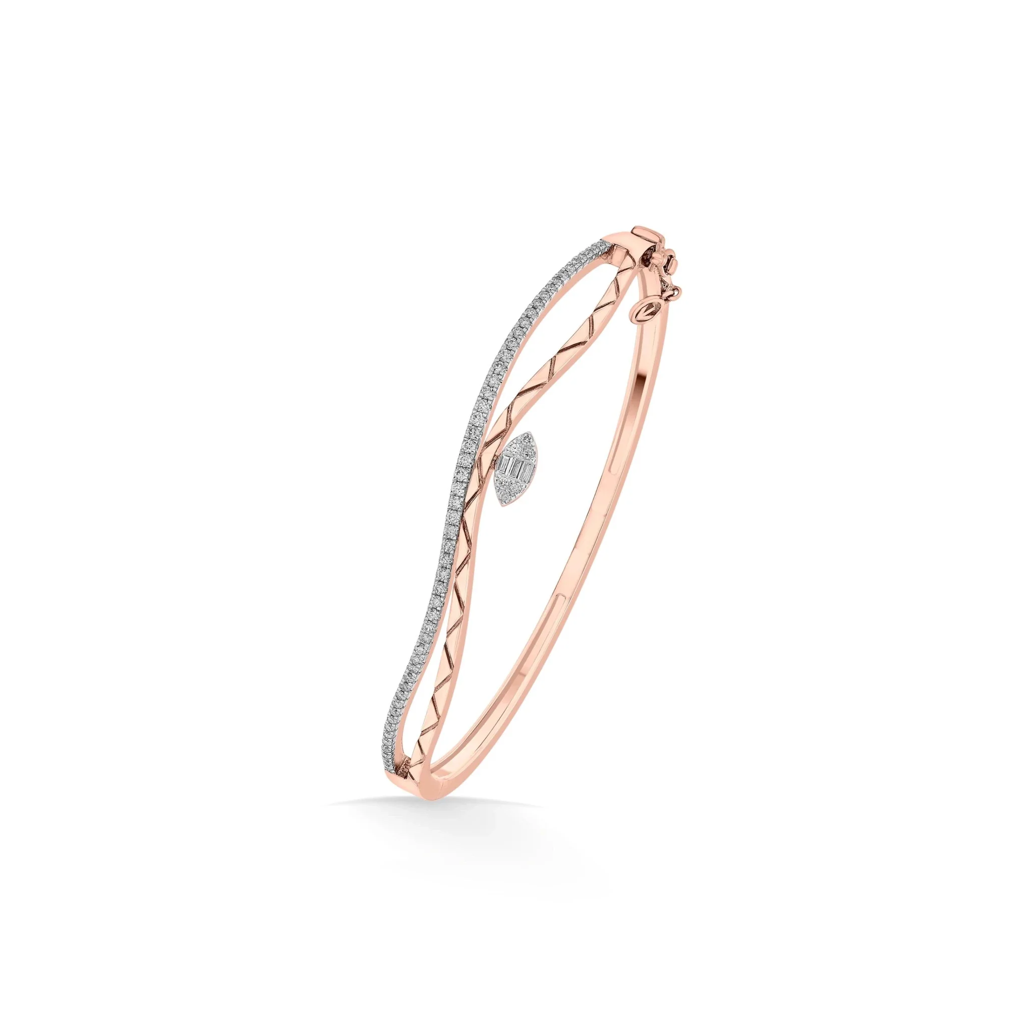 Sassy Woven Sparkle Cuff Bracelet
