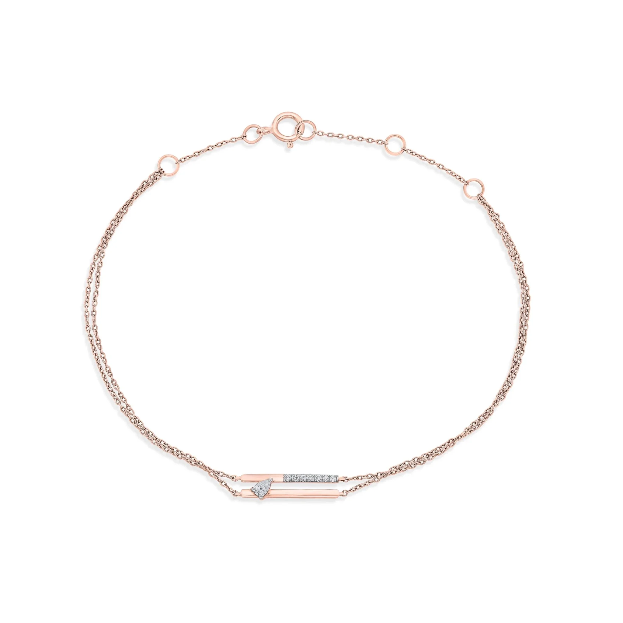 Seven Up Abstract Bar Bracelet - Image 3